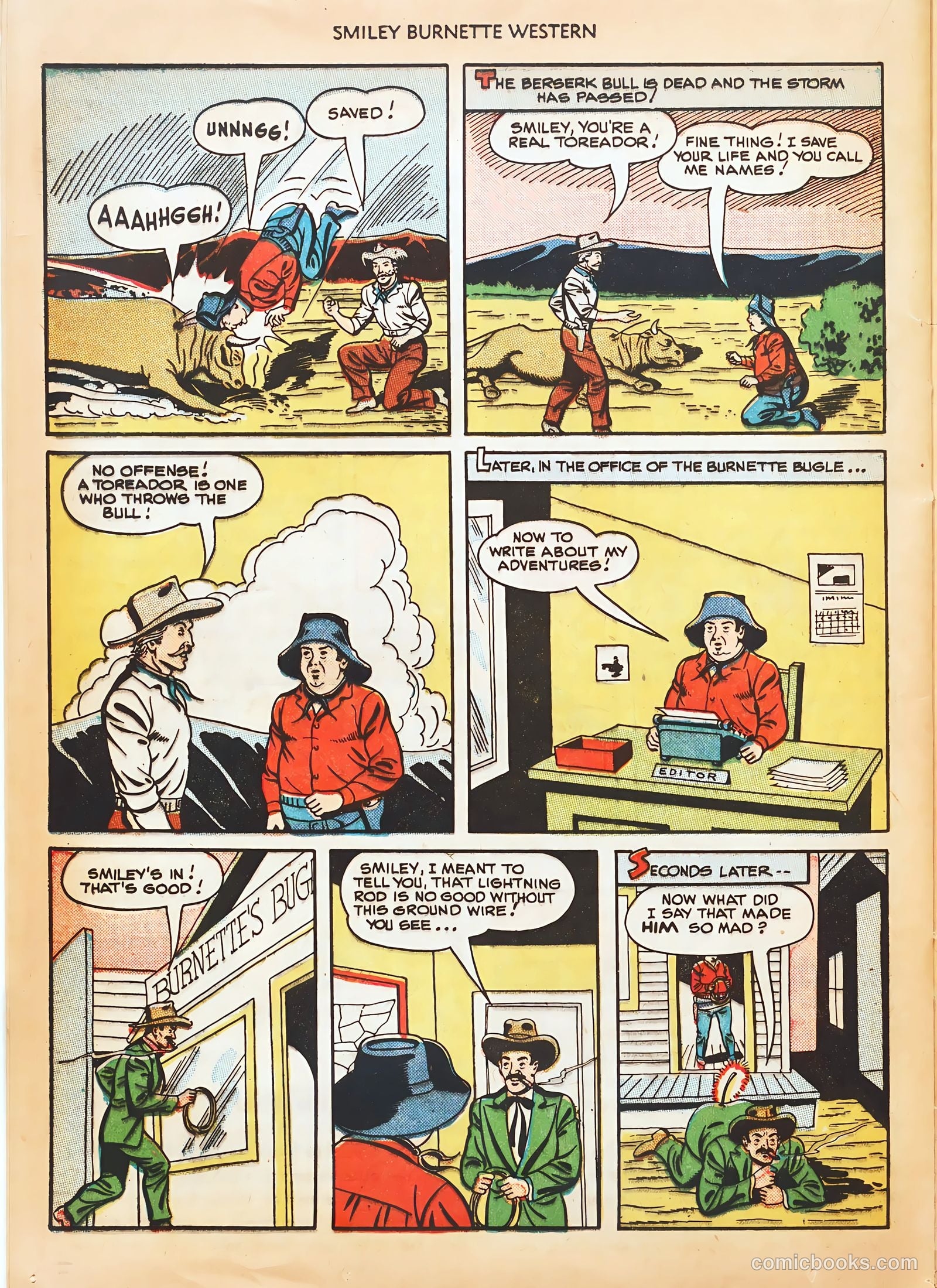 Smiley Burnette Western #2 (1950) — page 24 of 36
