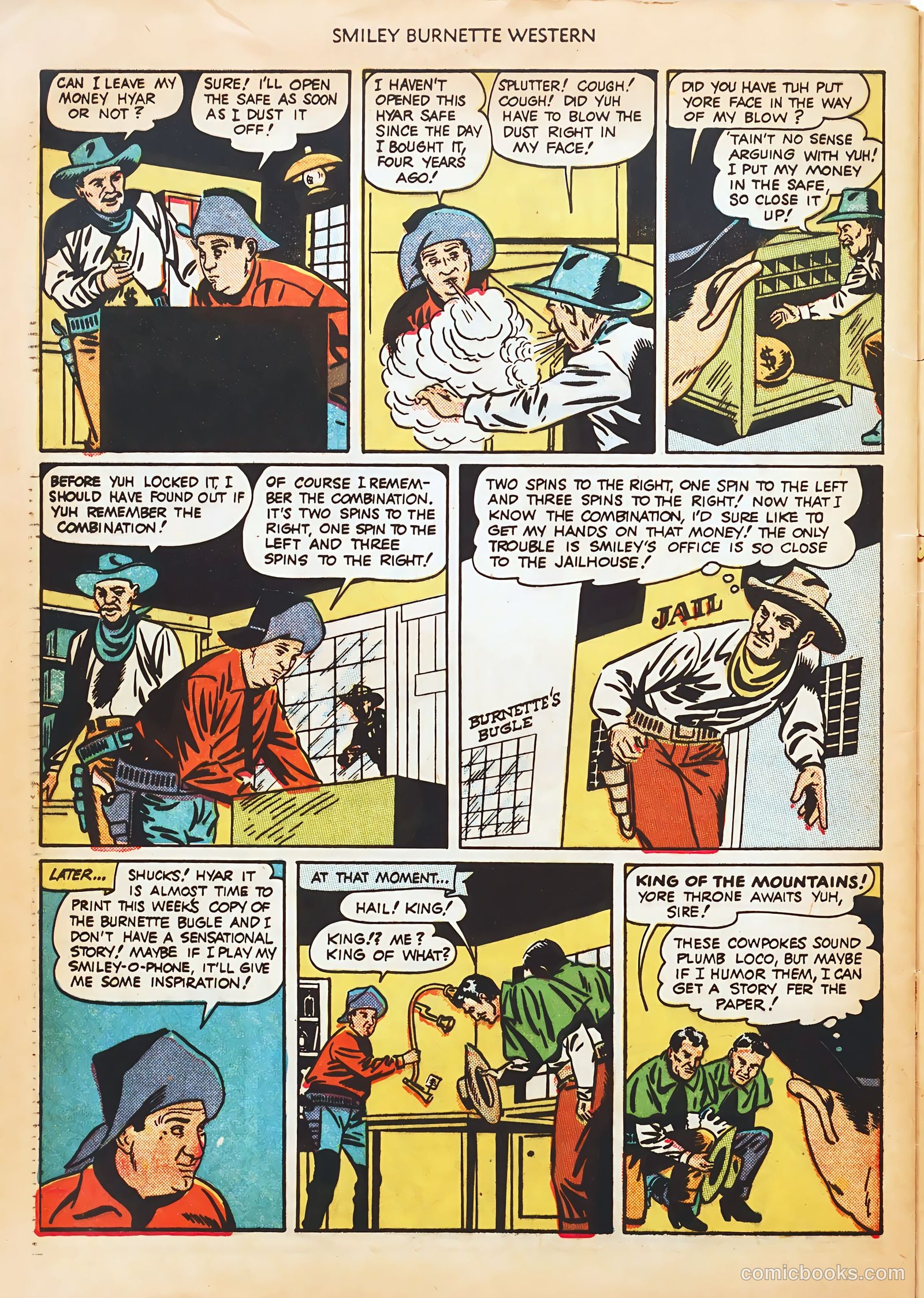 Smiley Burnette Western #2 (1950) — page 28 of 36