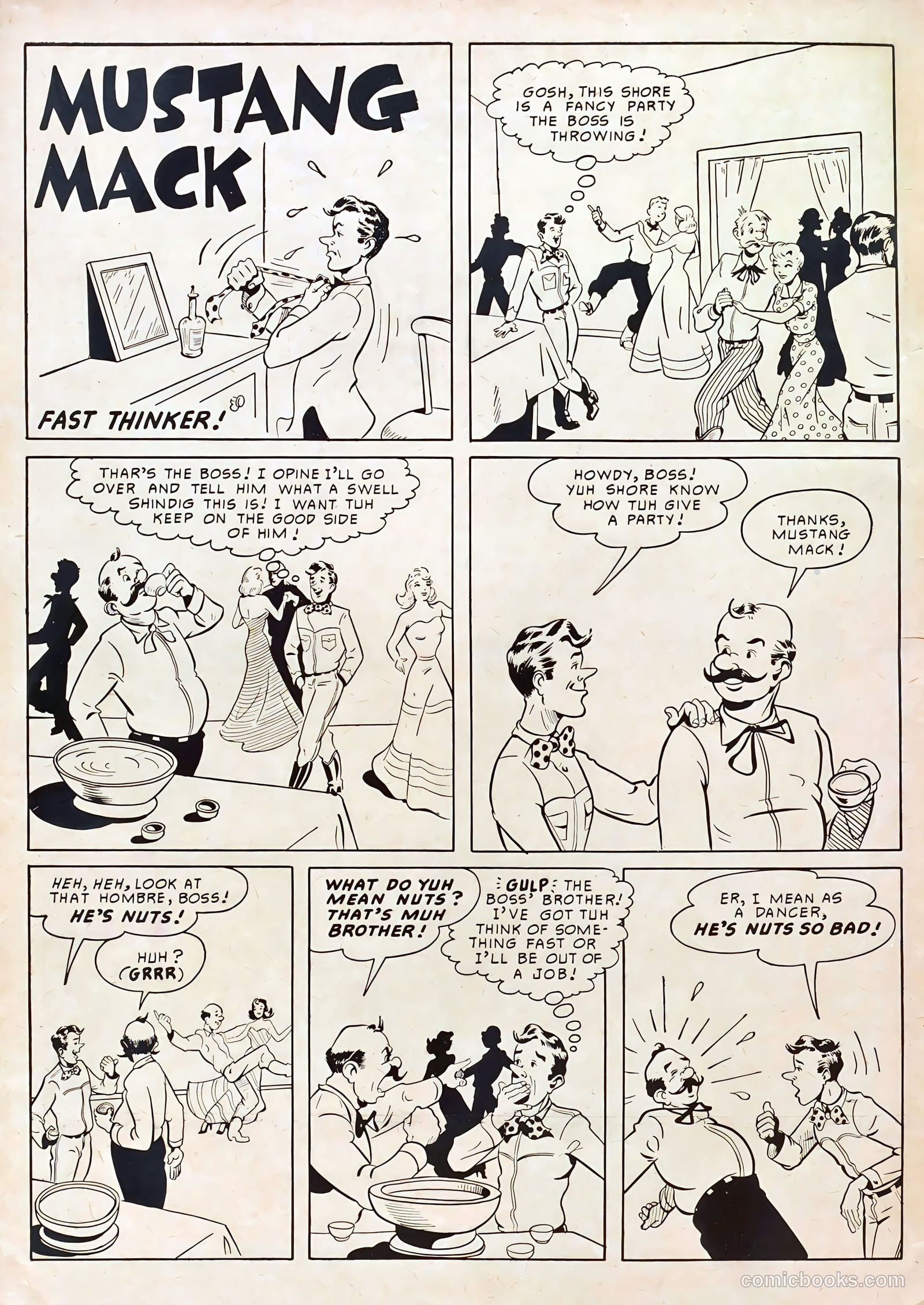 Smiley Burnette Western #3 (1950) — page 2 of 36