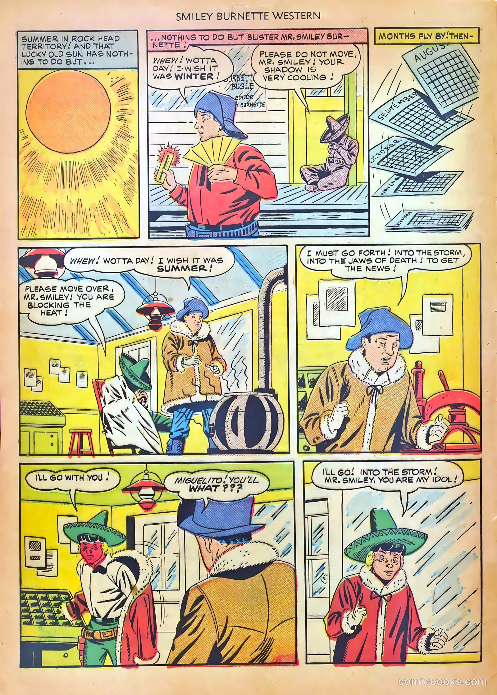 Smiley Burnette Western #3 (1950) — page 4 of 36