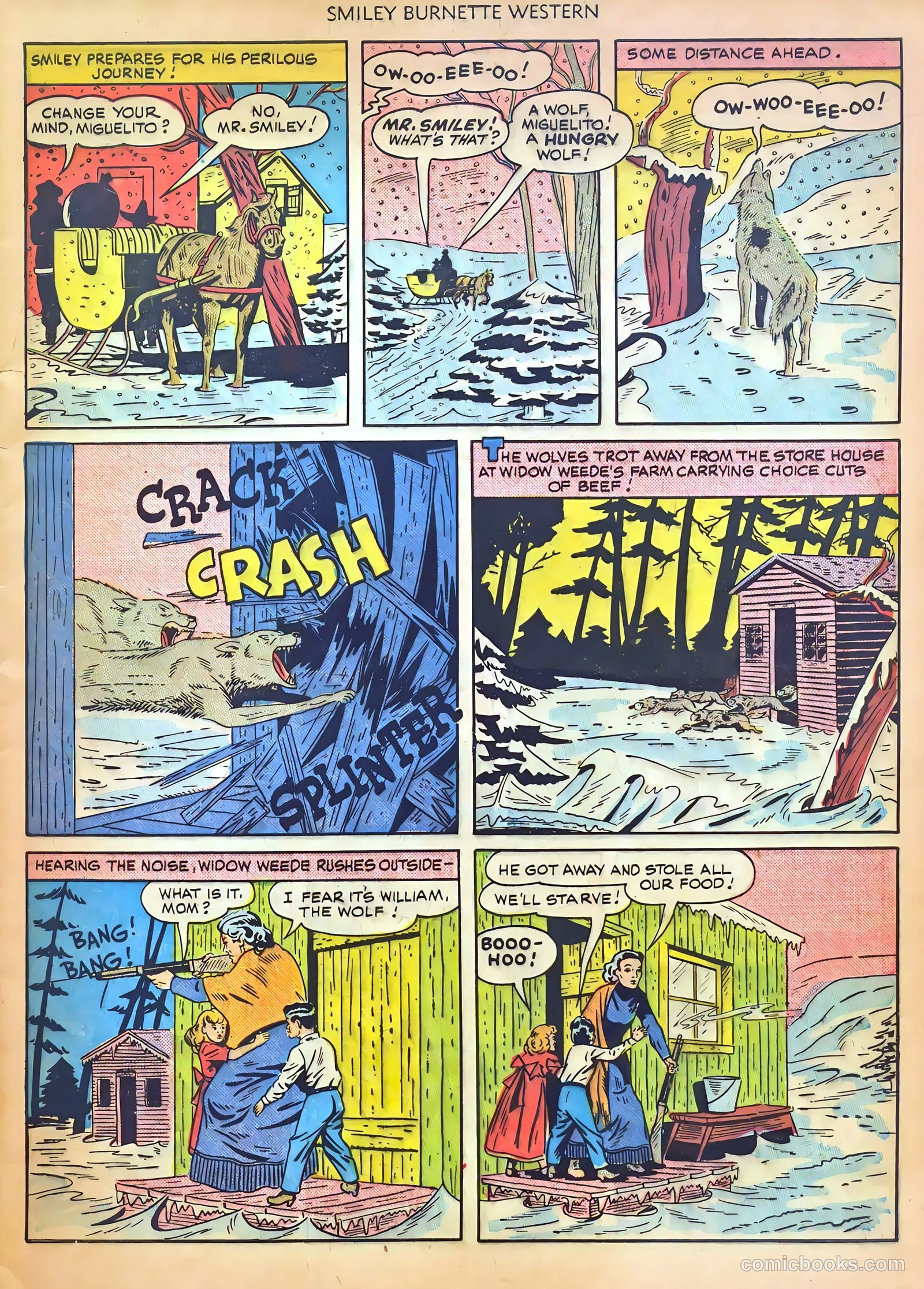 Smiley Burnette Western #3 (1950) — page 5 of 36