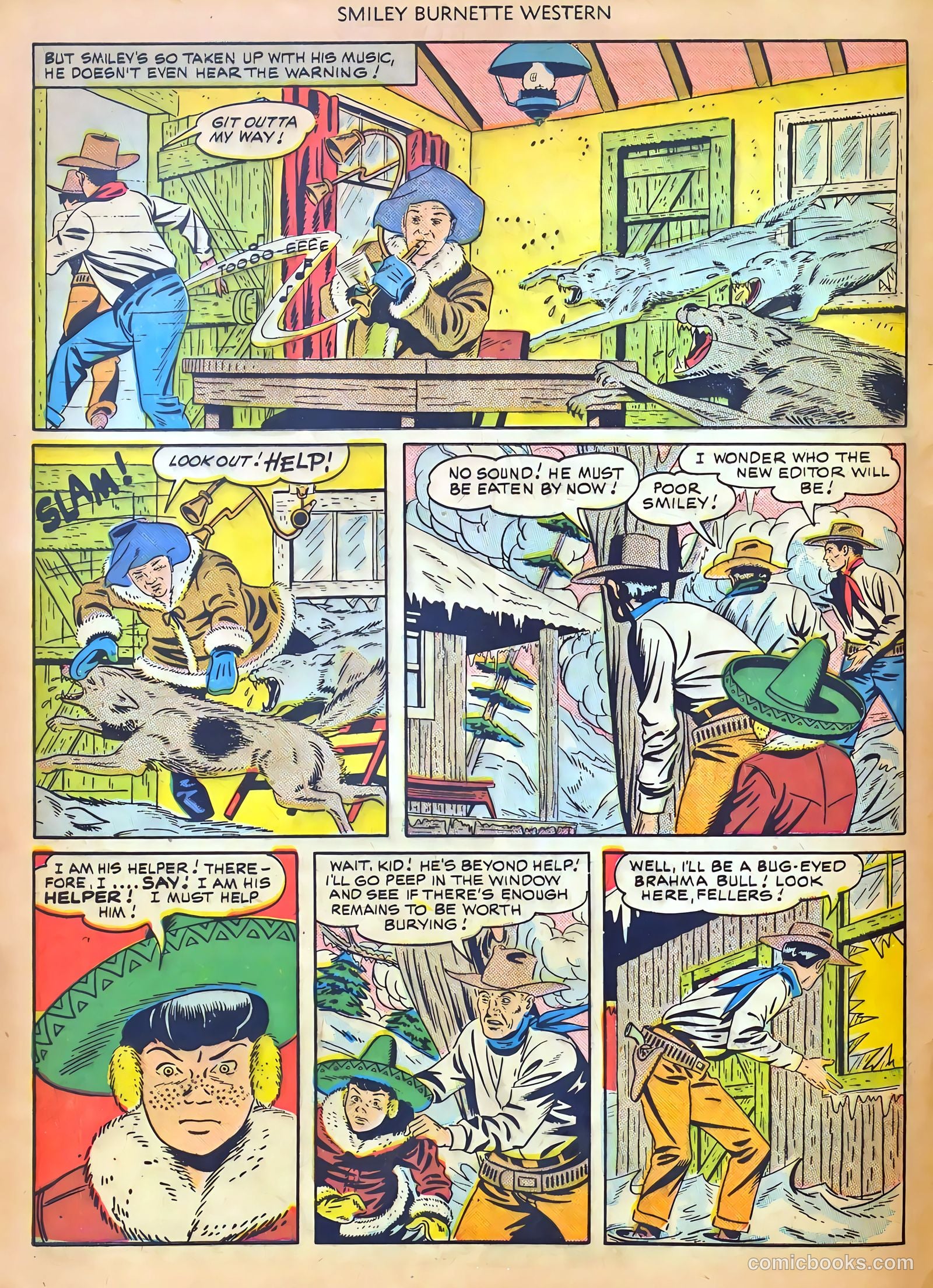 Smiley Burnette Western #3 (1950) — page 8 of 36
