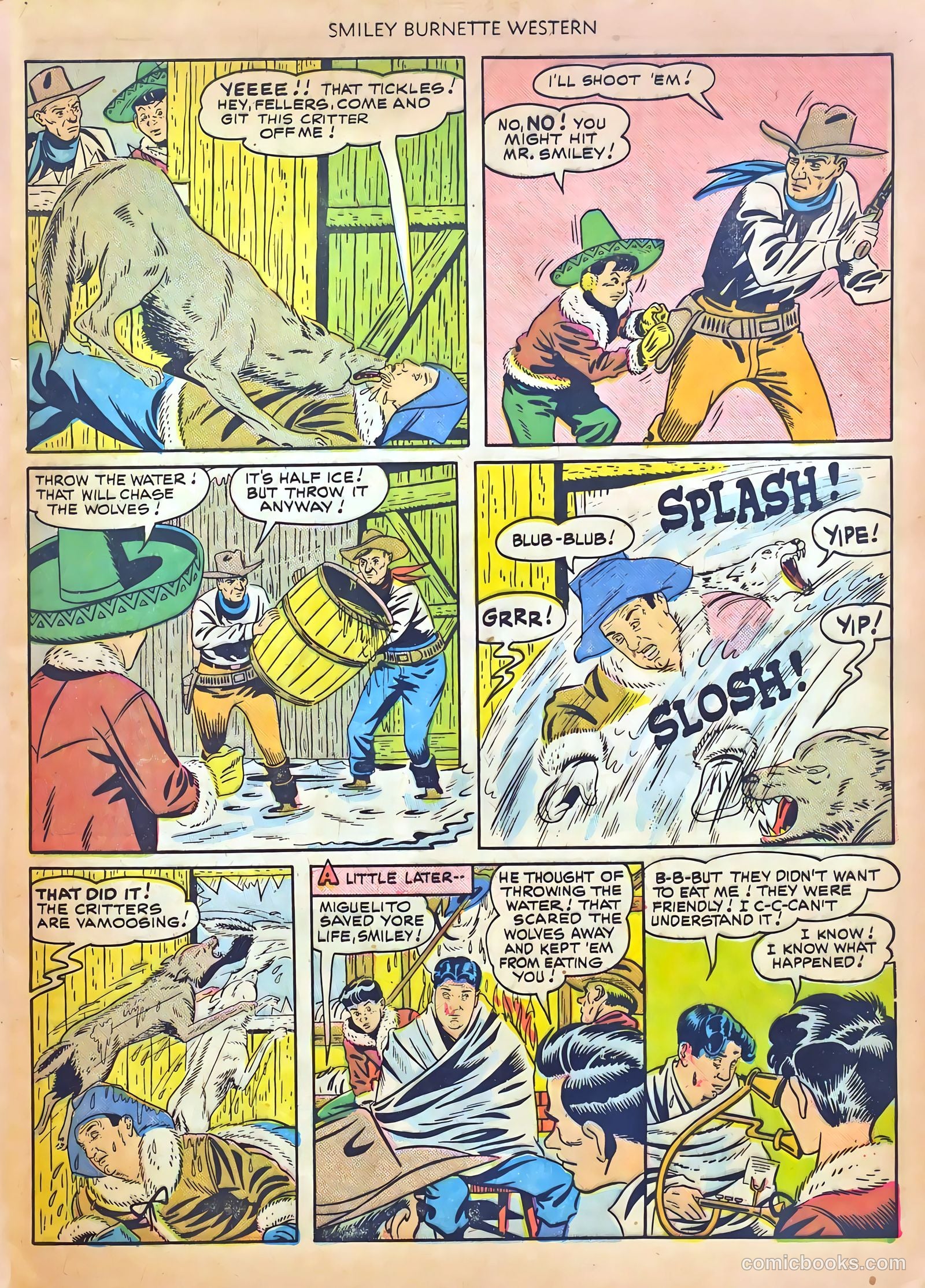 Smiley Burnette Western #3 (1950) — page 9 of 36