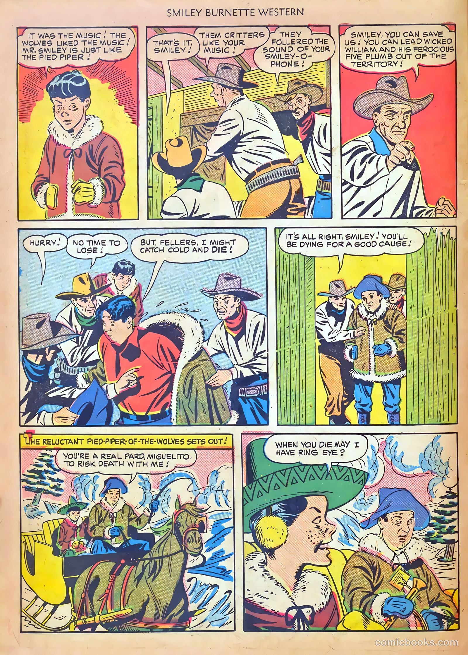 Smiley Burnette Western #3 (1950) — page 10 of 36