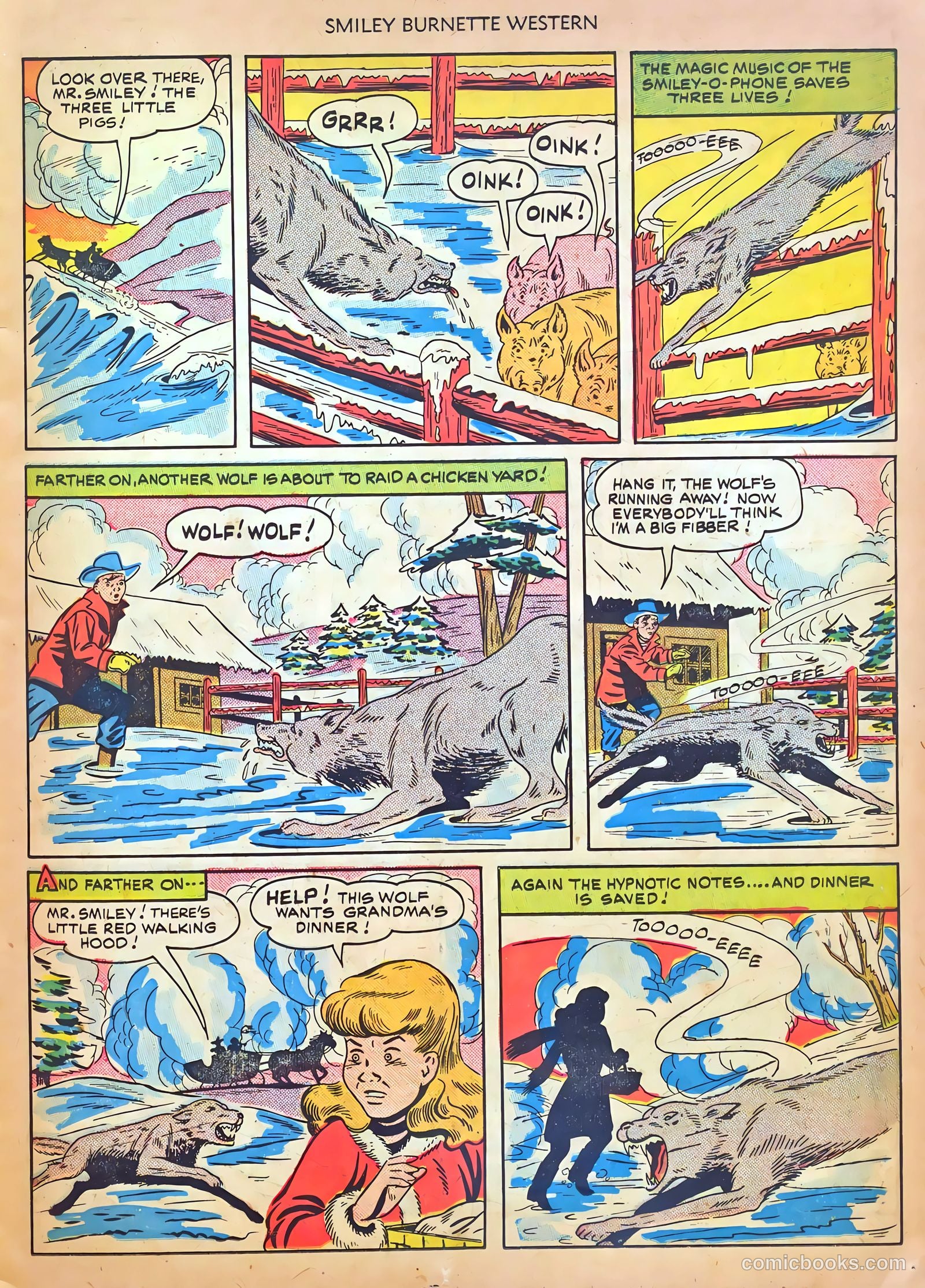 Smiley Burnette Western #3 (1950) — page 11 of 36