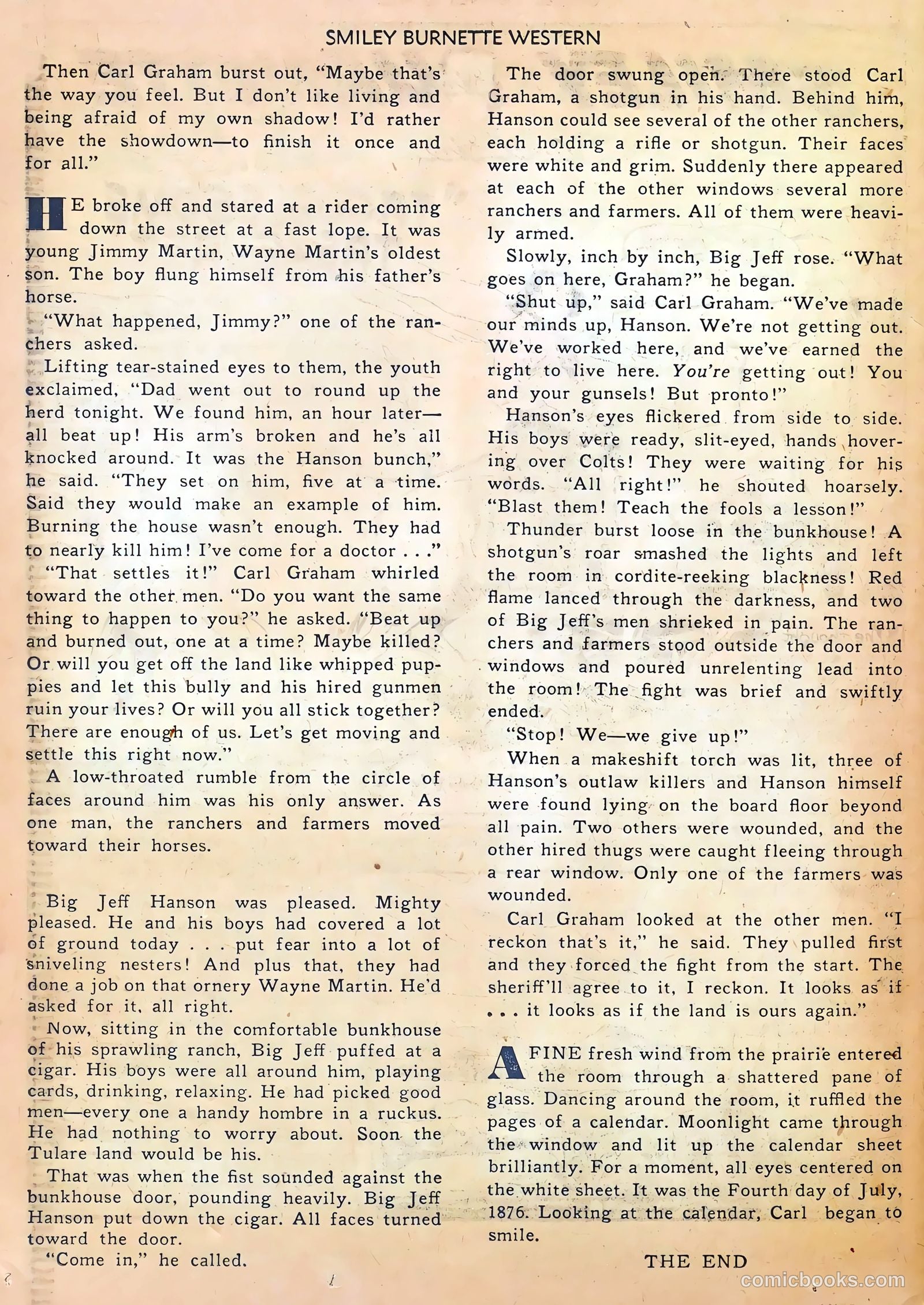 Smiley Burnette Western #3 (1950) — page 26 of 36