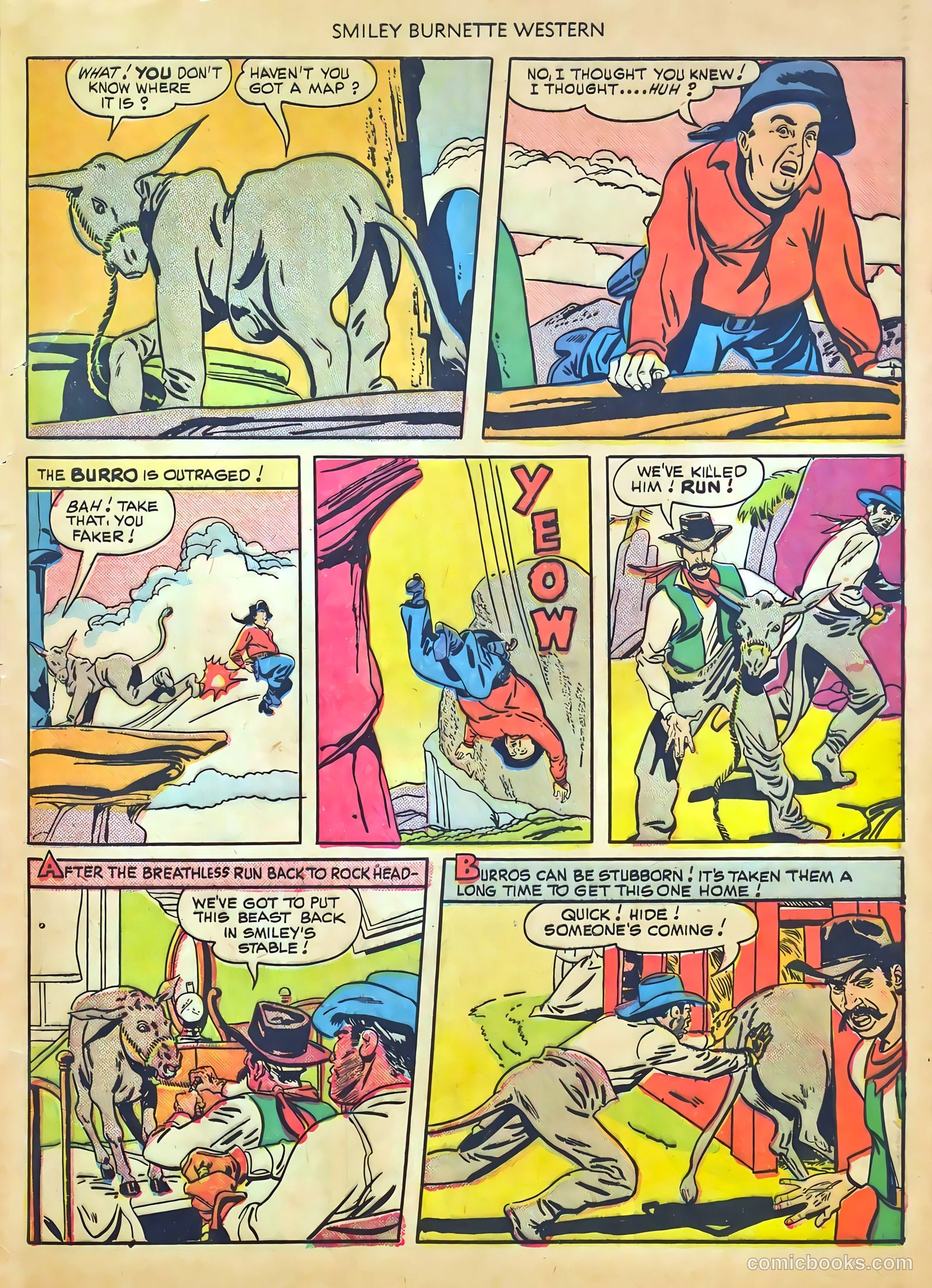Smiley Burnette Western #3 (1950) — page 33 of 36
