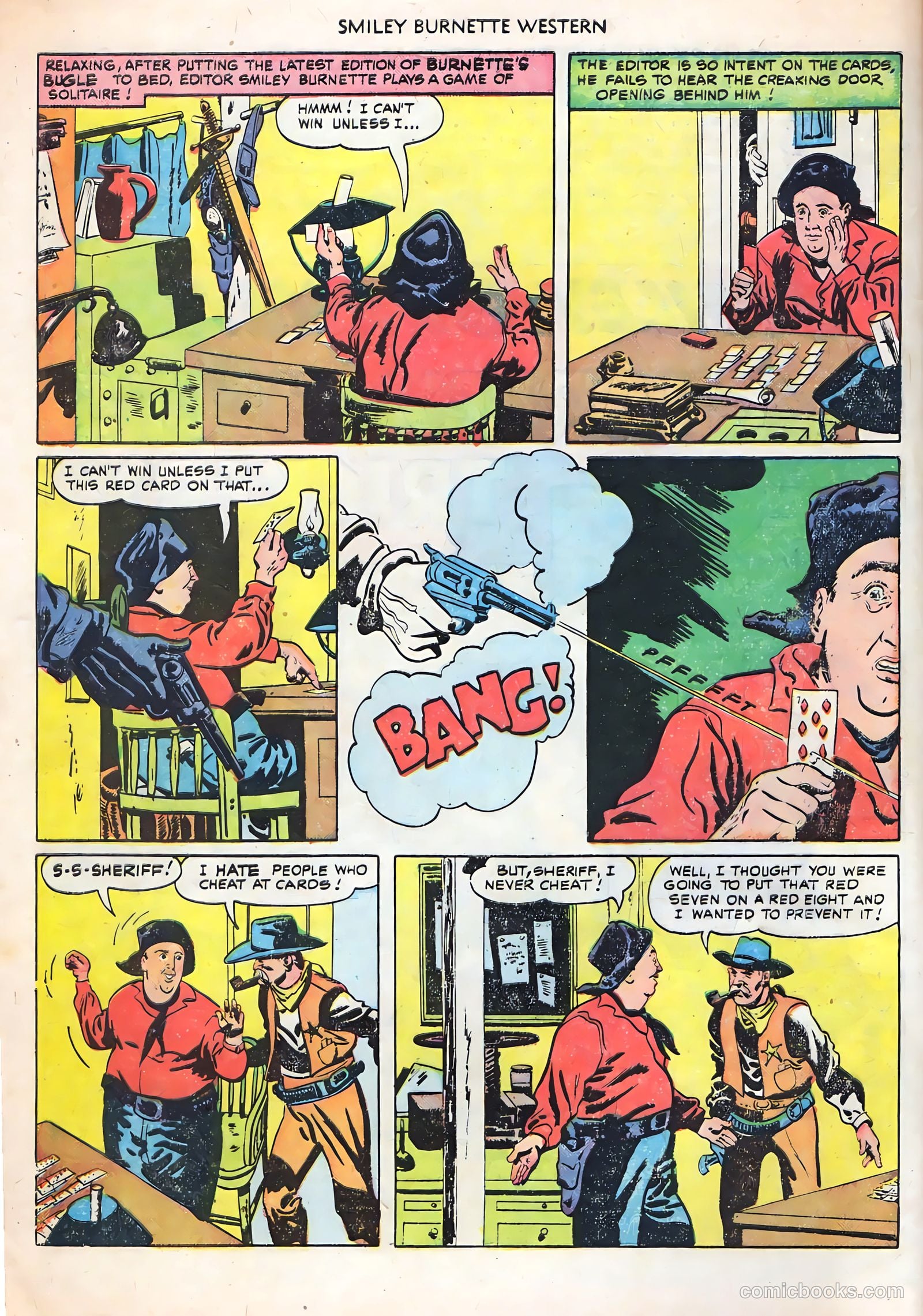Smiley Burnette Western #4 (1950) — page 4 of 36