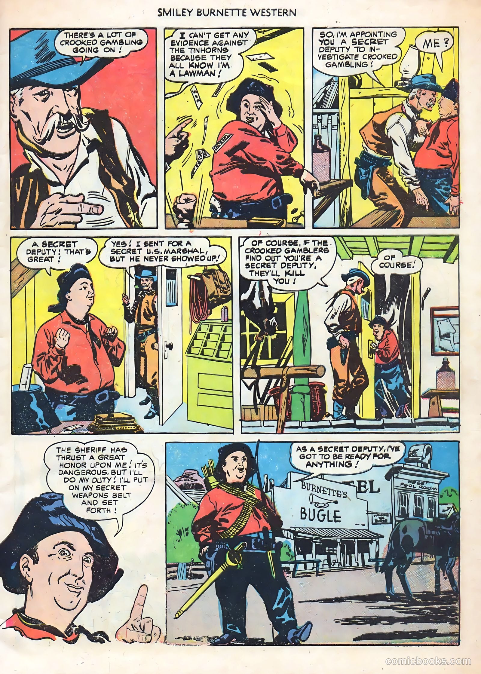 Smiley Burnette Western #4 (1950) — page 5 of 36