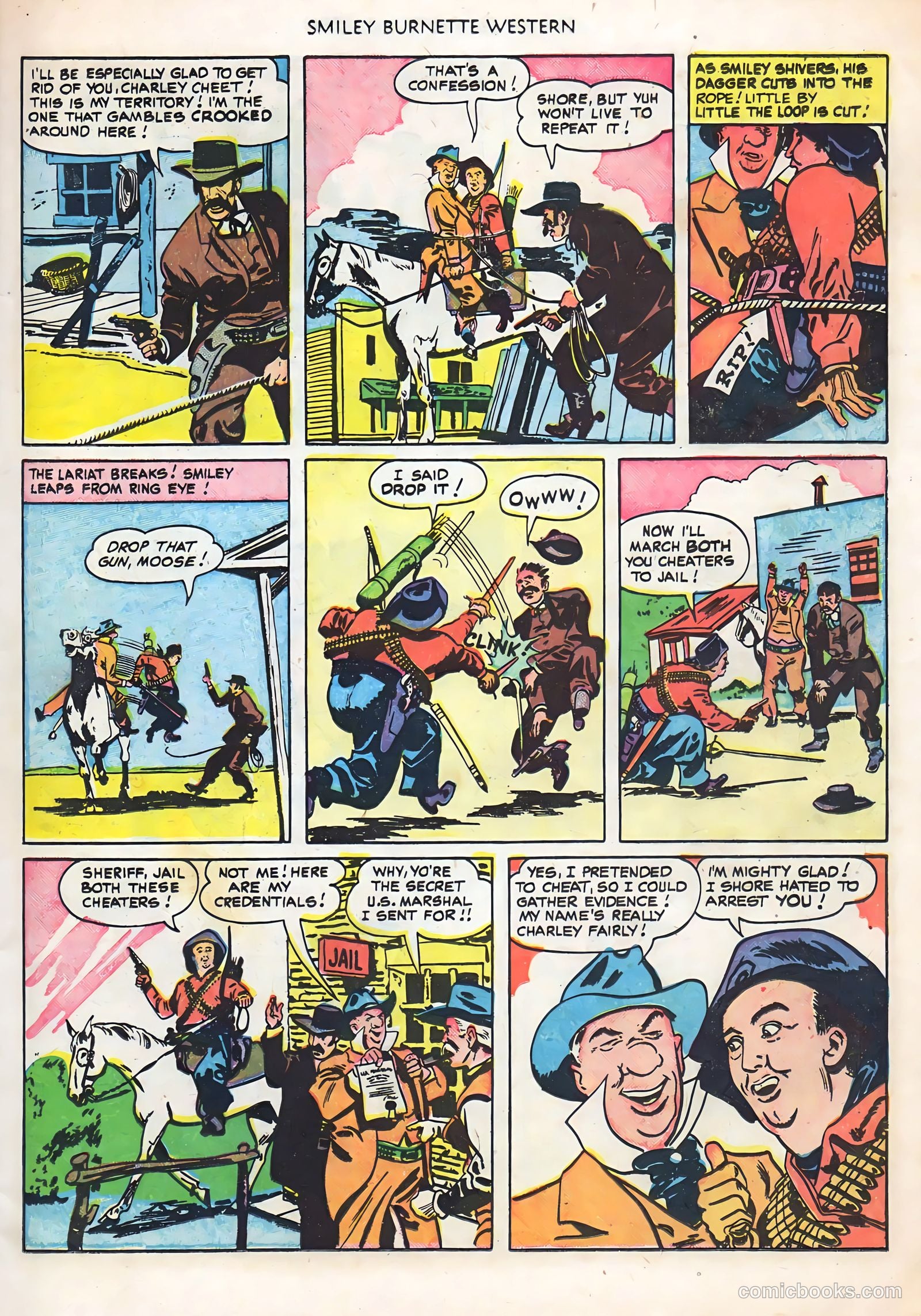 Smiley Burnette Western #4 (1950) — page 11 of 36