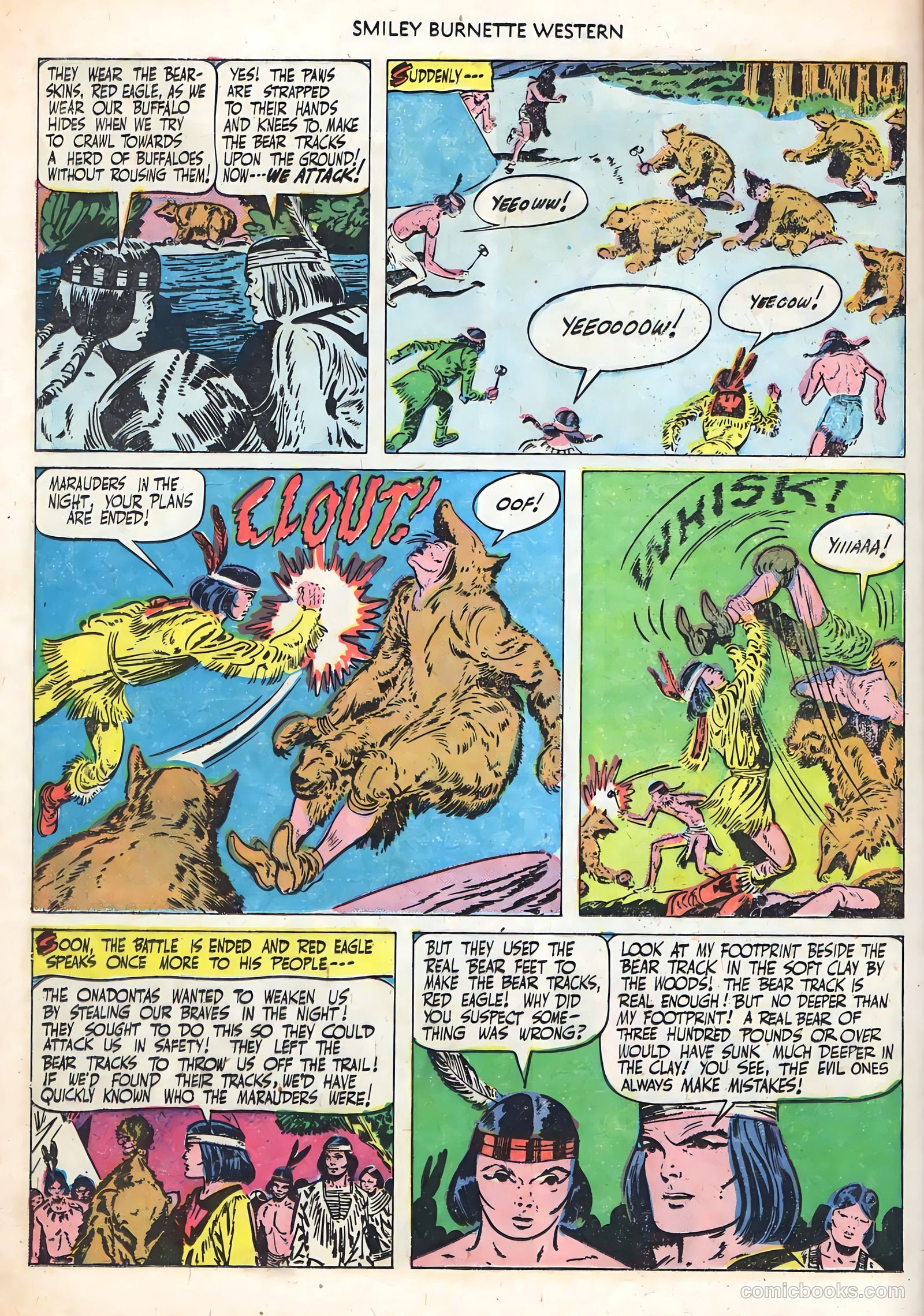 Smiley Burnette Western #4 (1950) — page 16 of 36