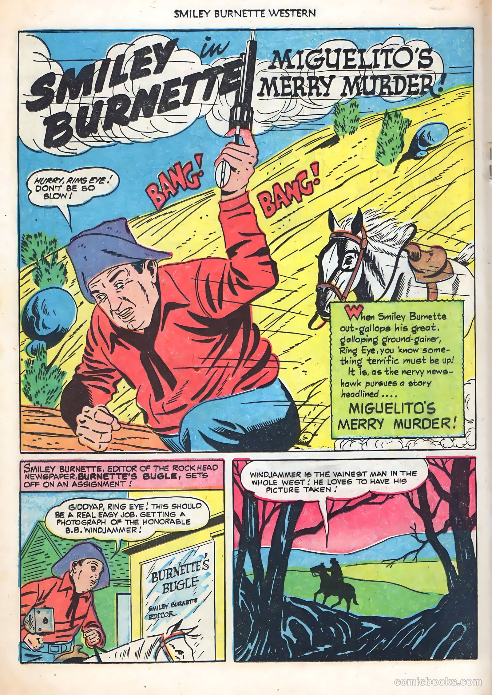 Smiley Burnette Western #4 (1950) — page 18 of 36