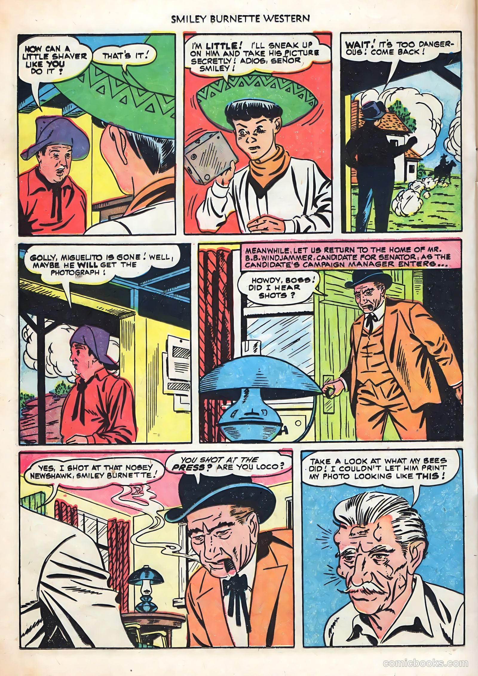 Smiley Burnette Western #4 (1950) — page 20 of 36