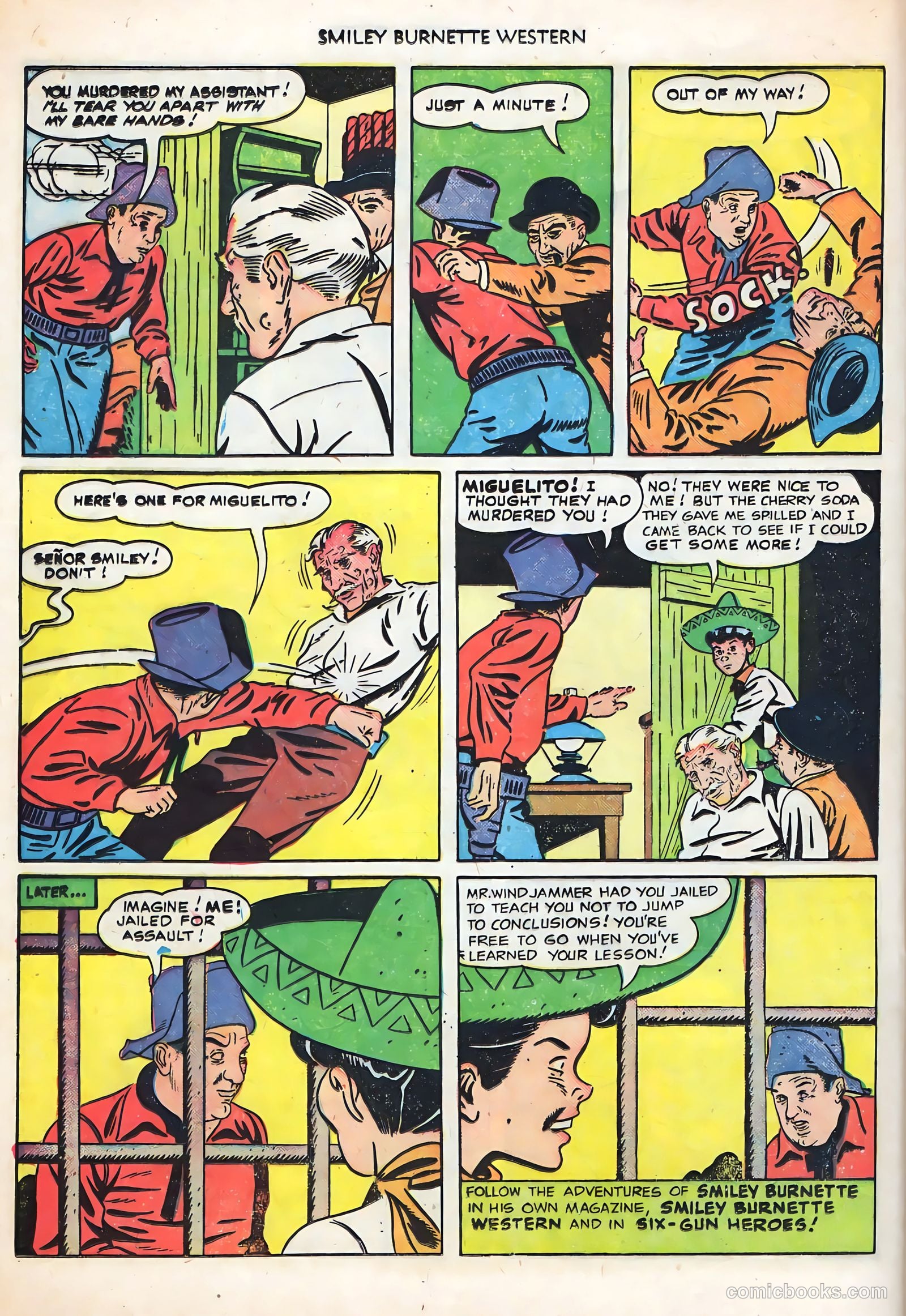 Smiley Burnette Western #4 (1950) — page 24 of 36