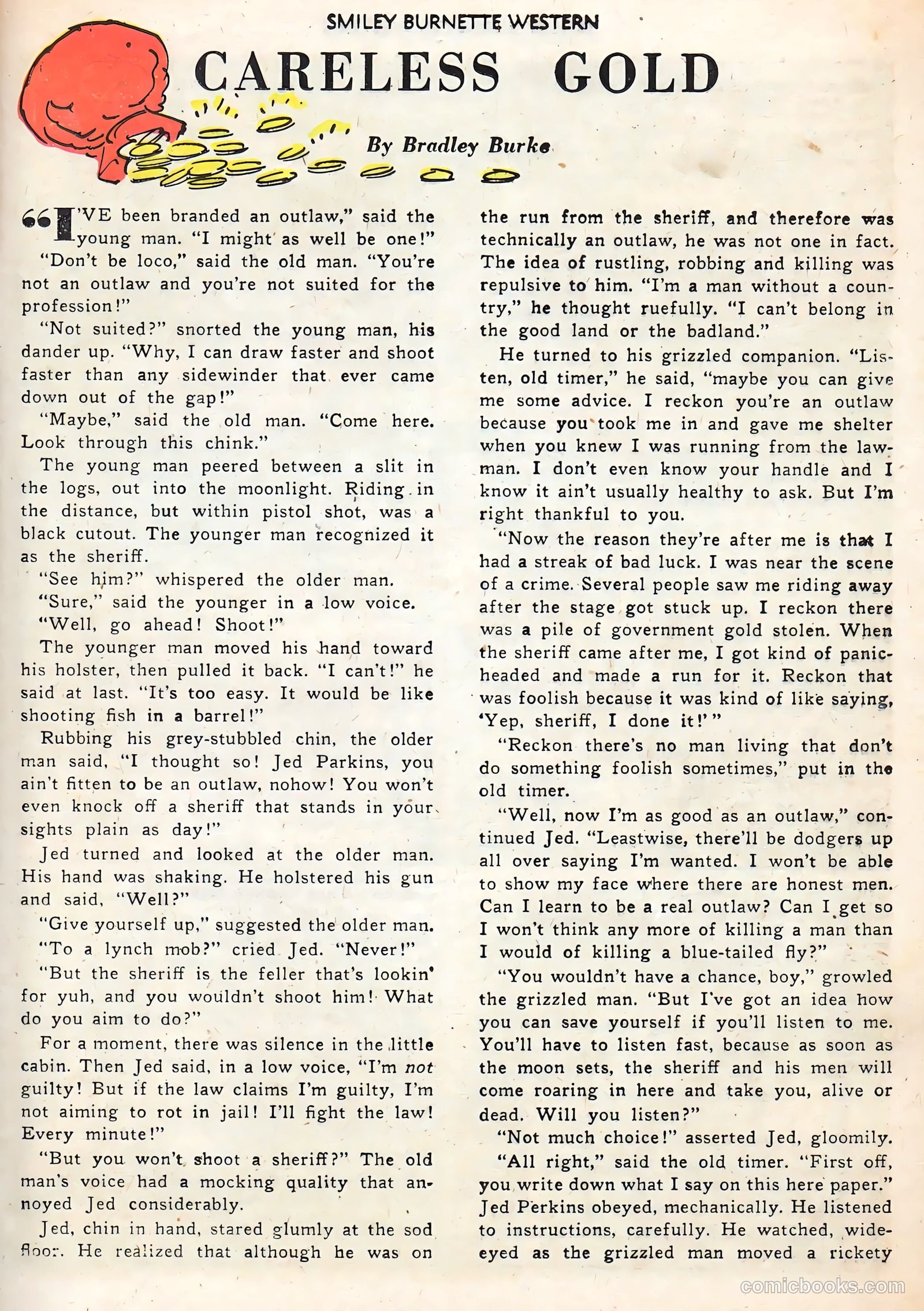 Smiley Burnette Western #4 (1950) — page 25 of 36