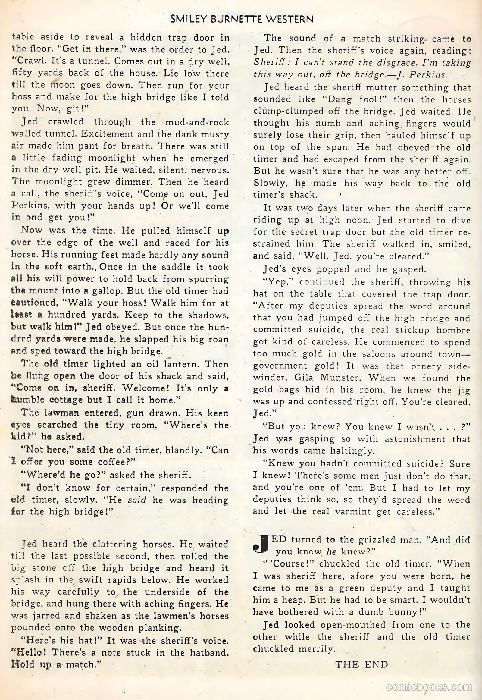 Smiley Burnette Western #4 (1950) — page 26 of 36