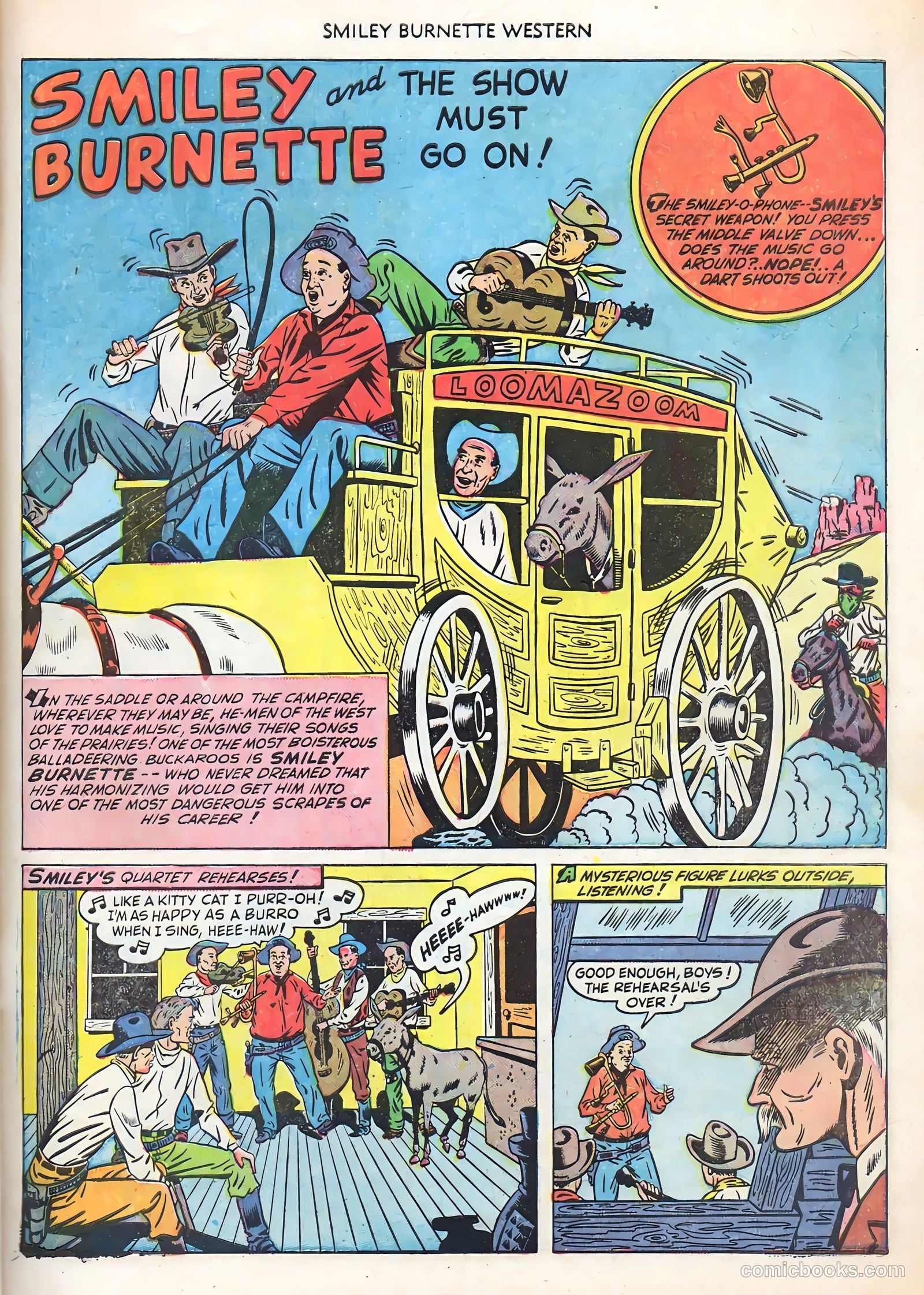 Smiley Burnette Western #4 (1950) — page 27 of 36