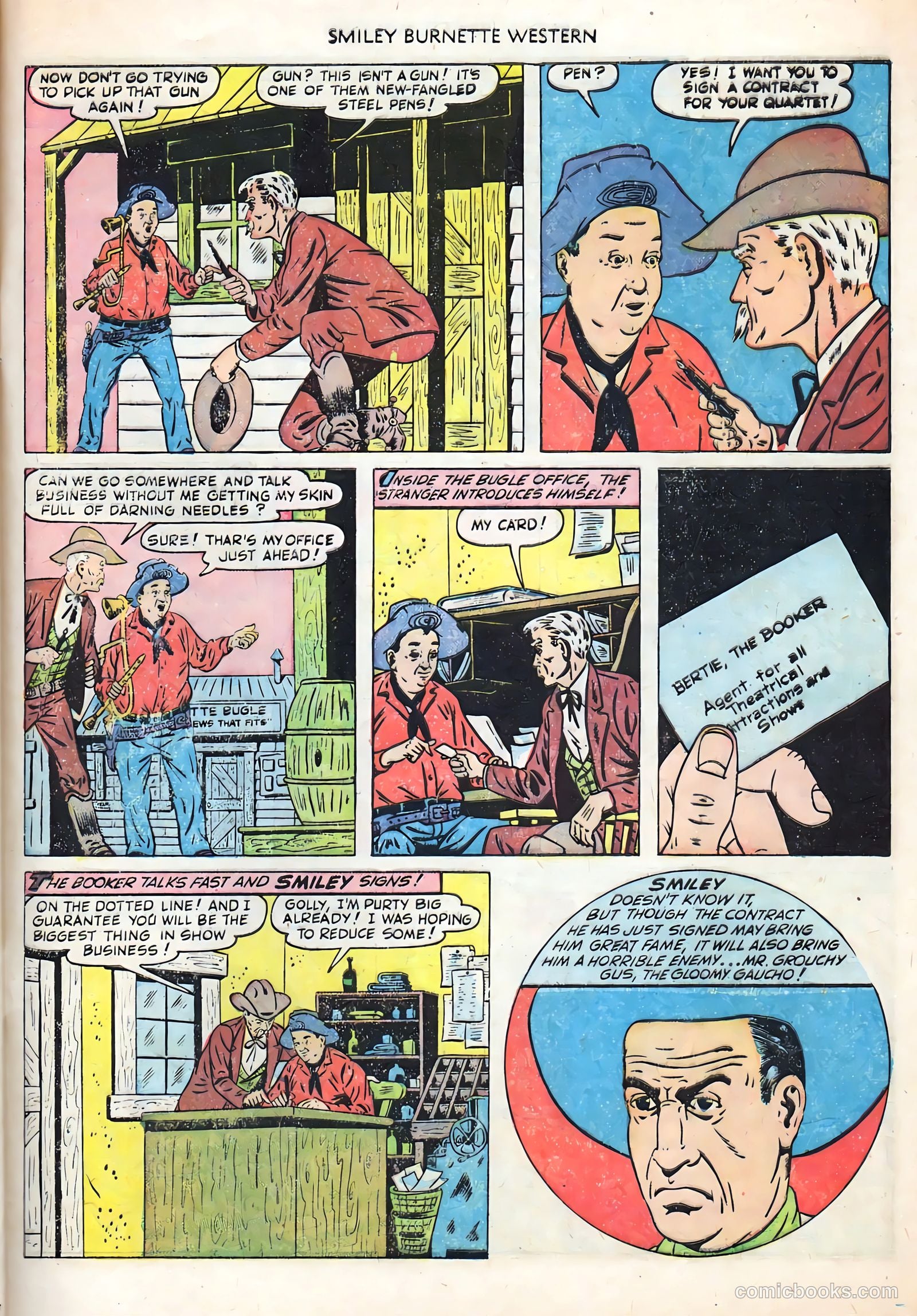 Smiley Burnette Western #4 (1950) — page 29 of 36