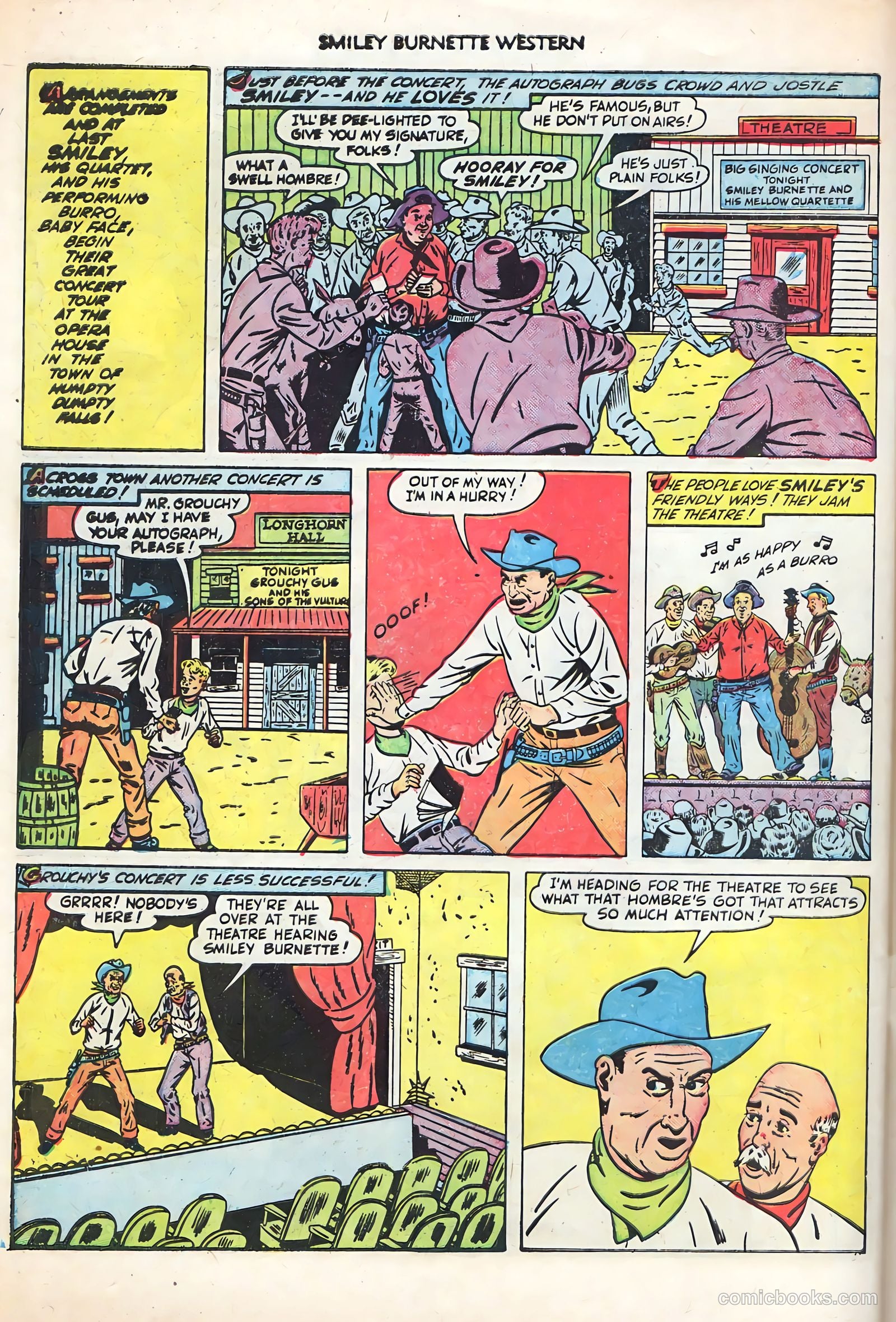 Smiley Burnette Western #4 (1950) — page 30 of 36
