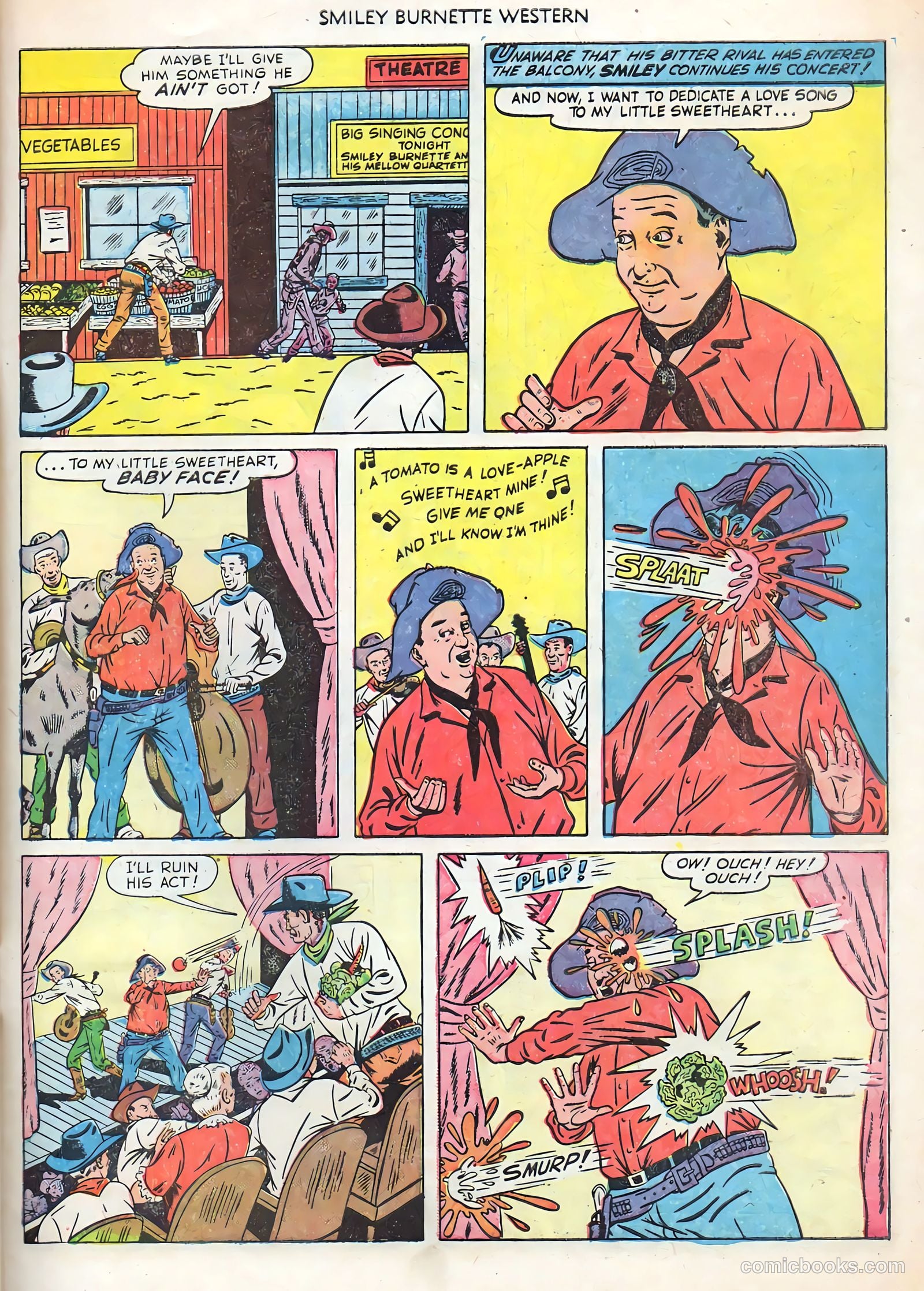 Smiley Burnette Western #4 (1950) — page 31 of 36