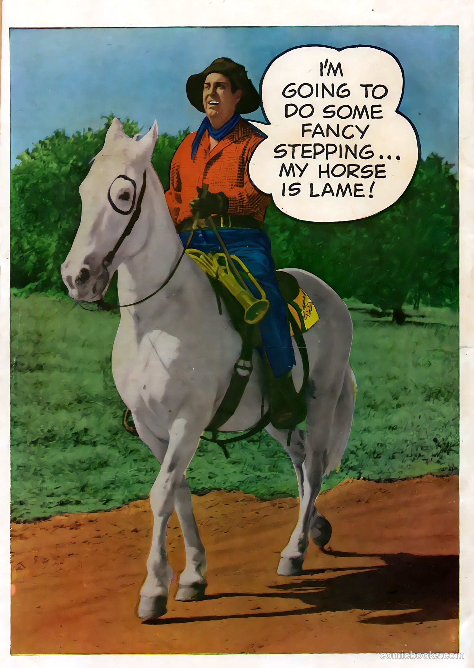 Smiley Burnette Western #4 (1950) — page 36 of 36