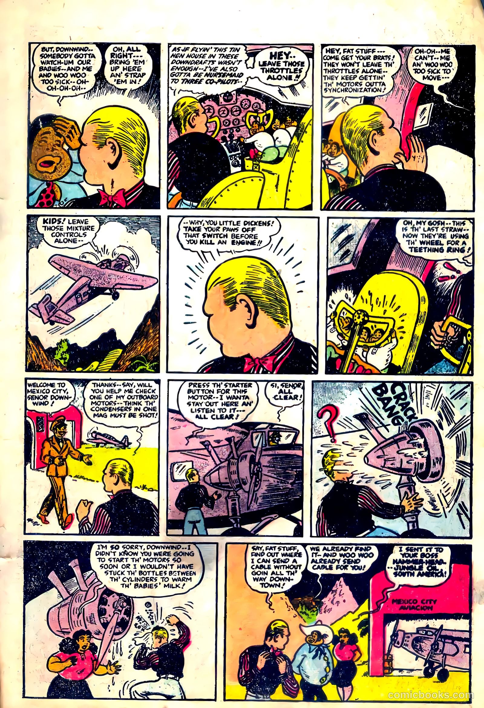 Smilin' Jack #1 (1948) — page 7 of 36