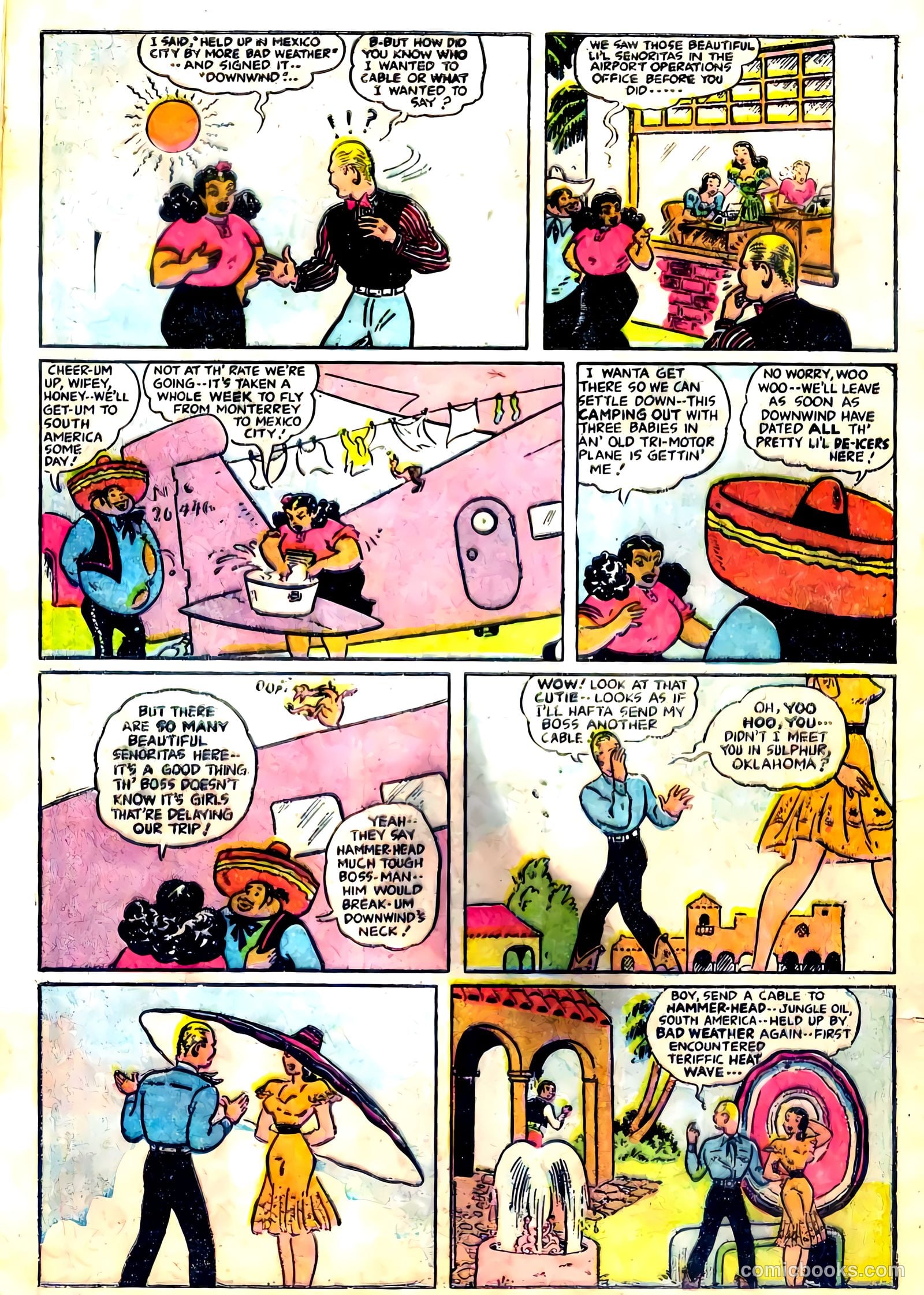 Smilin' Jack #1 (1948) — page 8 of 36