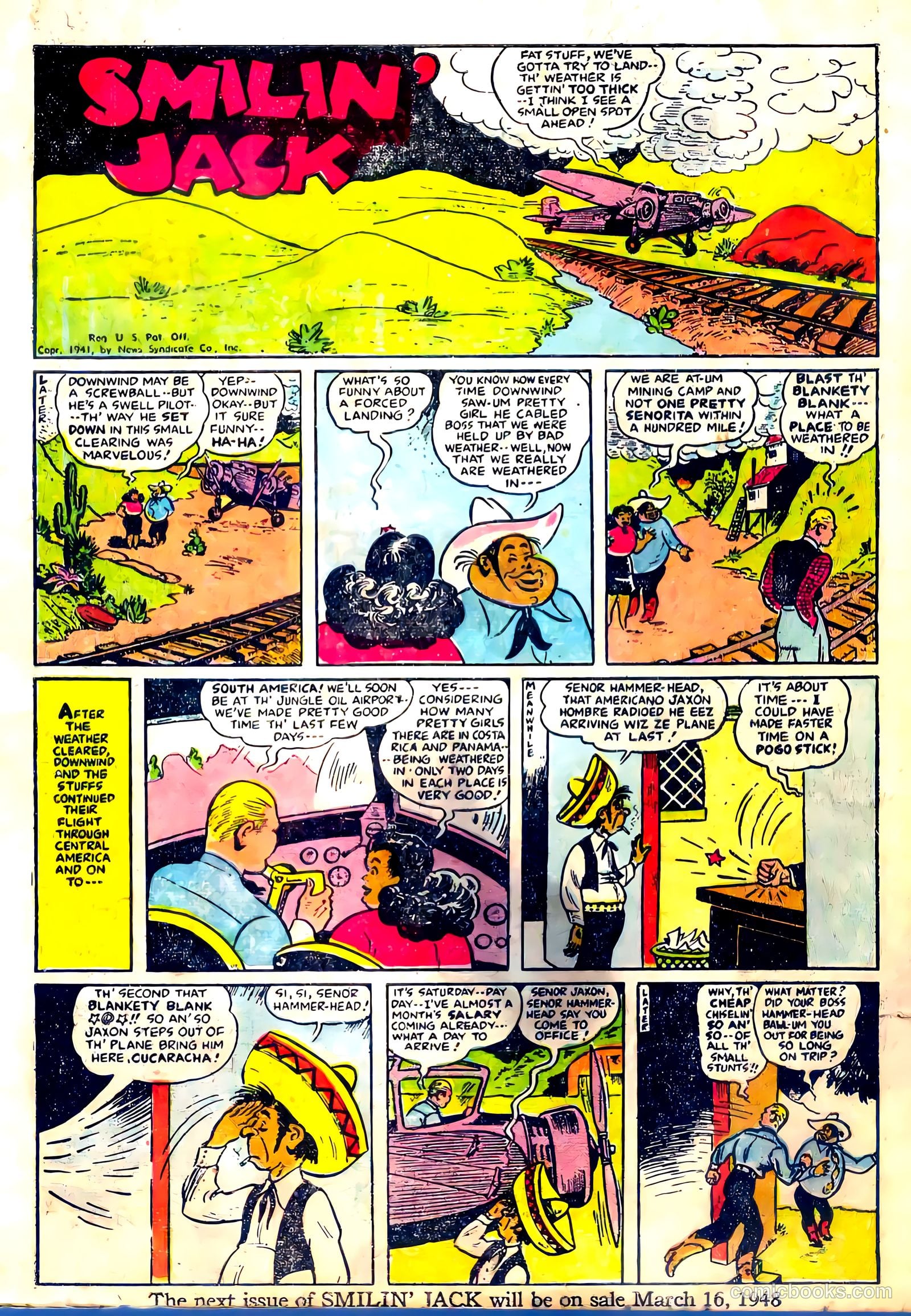 Smilin' Jack #1 (1948) — page 10 of 36