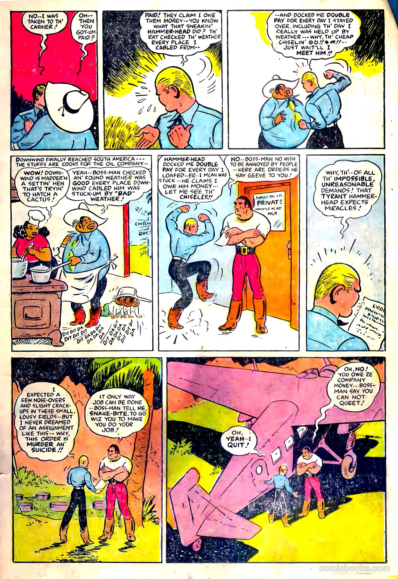 Smilin' Jack #1 (1948) — page 11 of 36