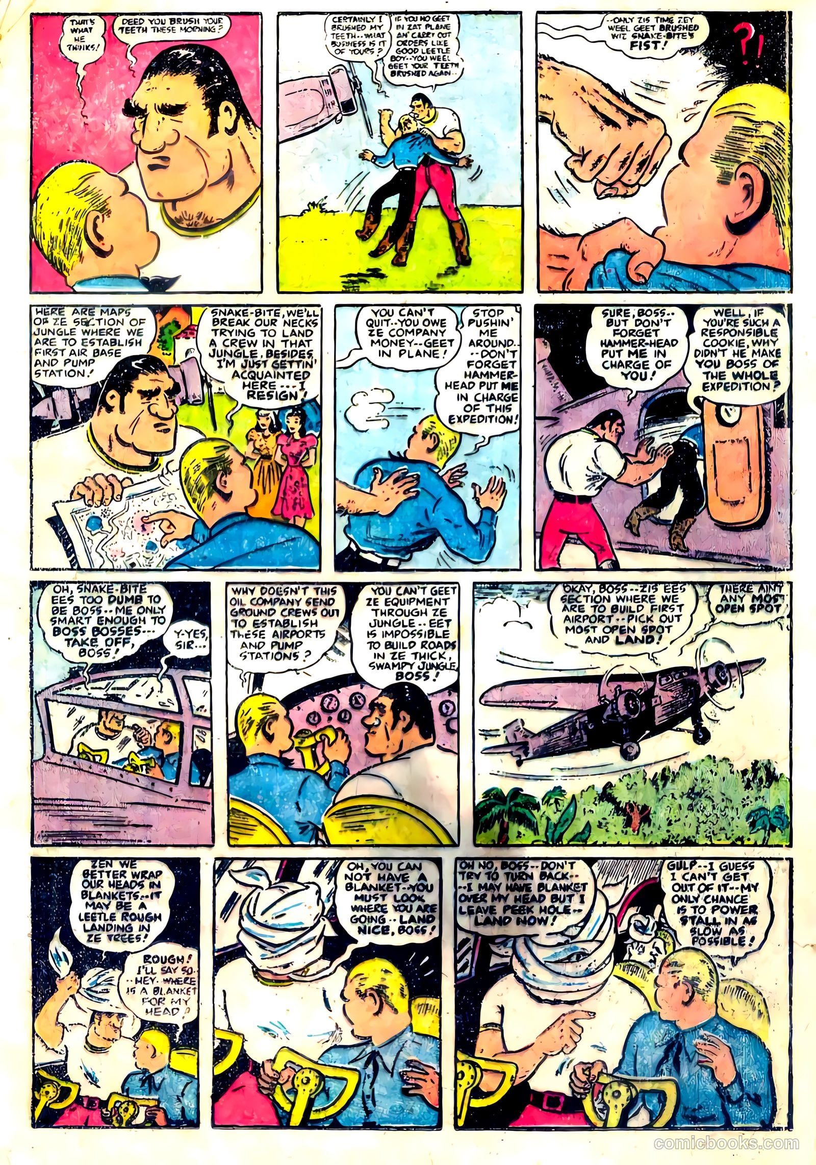 Smilin' Jack #1 (1948) — page 12 of 36