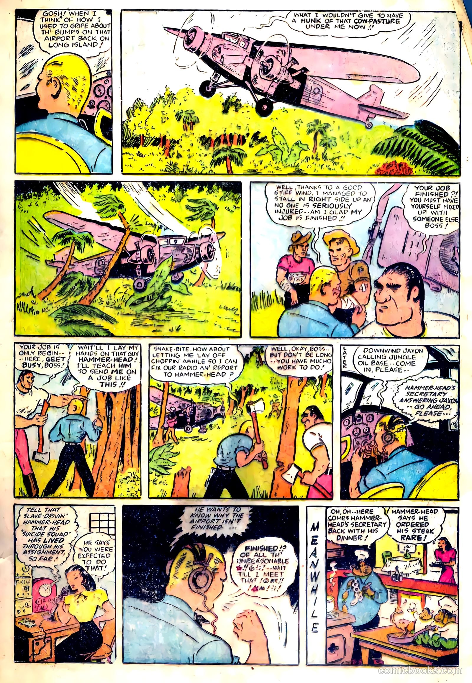 Smilin' Jack #1 (1948) — page 13 of 36