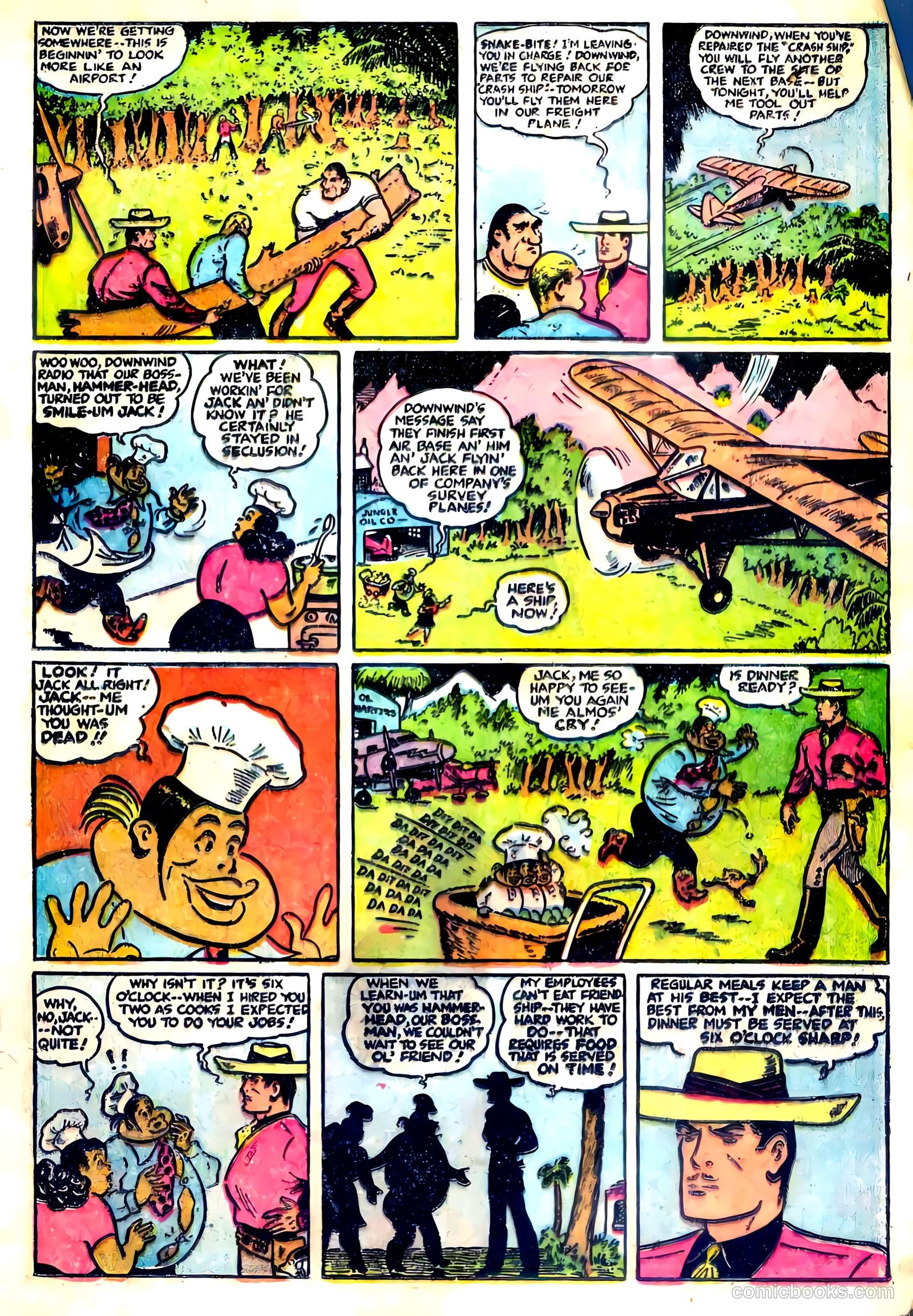 Smilin' Jack #1 (1948) — page 17 of 36