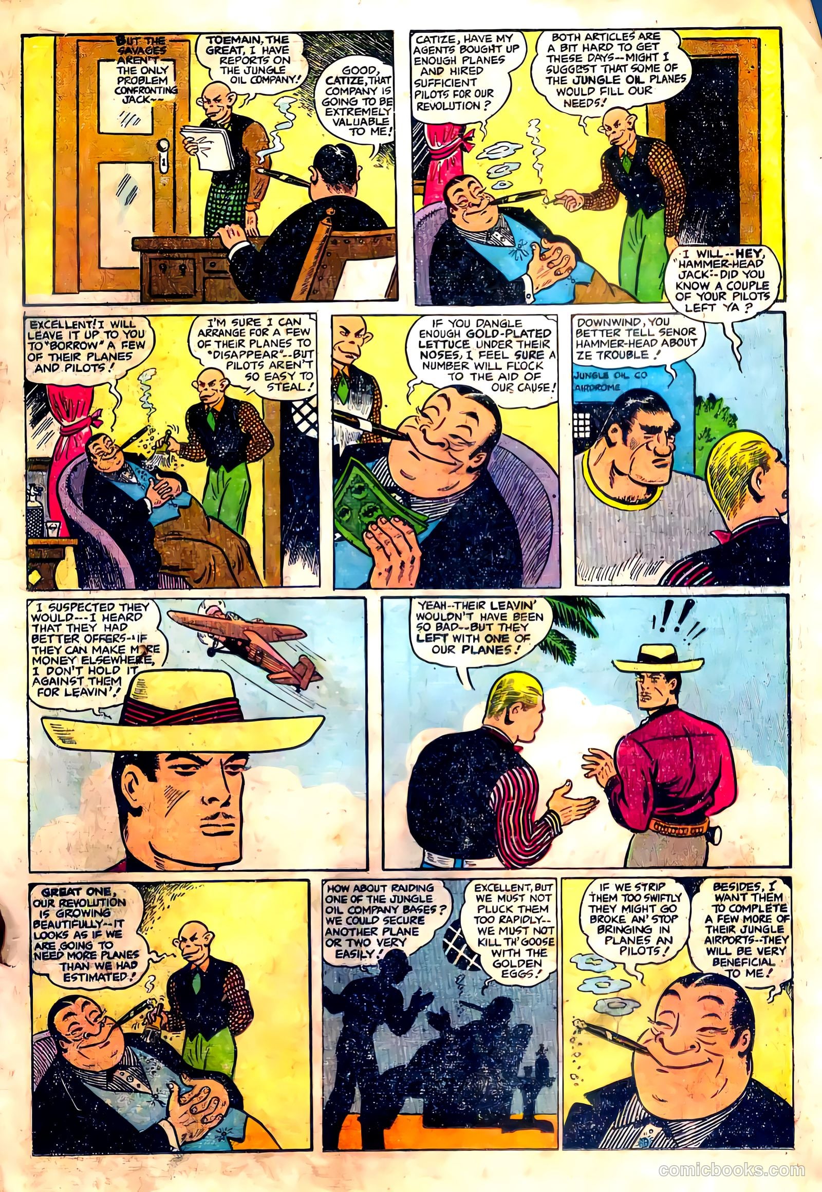 Smilin' Jack #1 (1948) — page 19 of 36