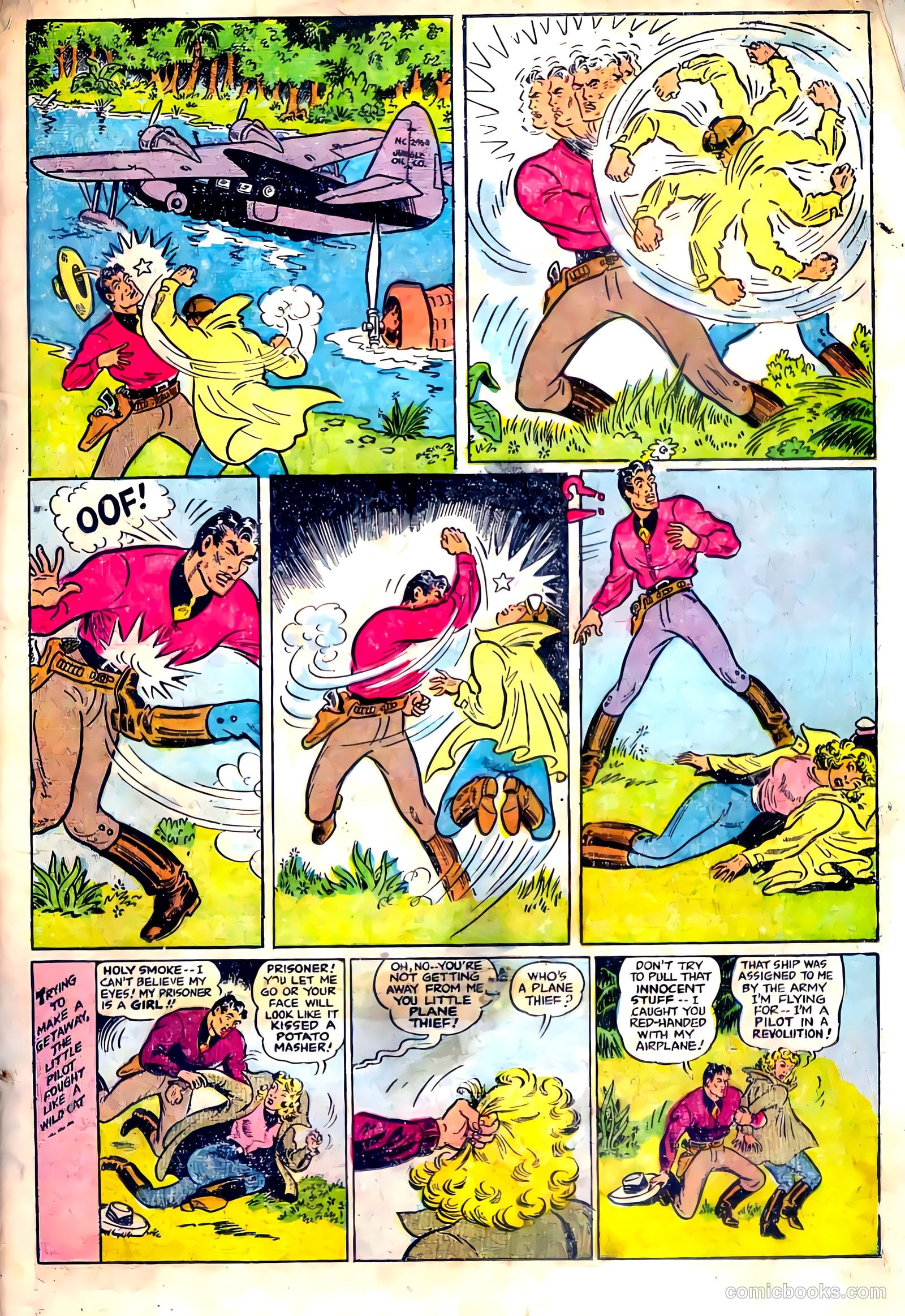 Smilin' Jack #1 (1948) — page 23 of 36