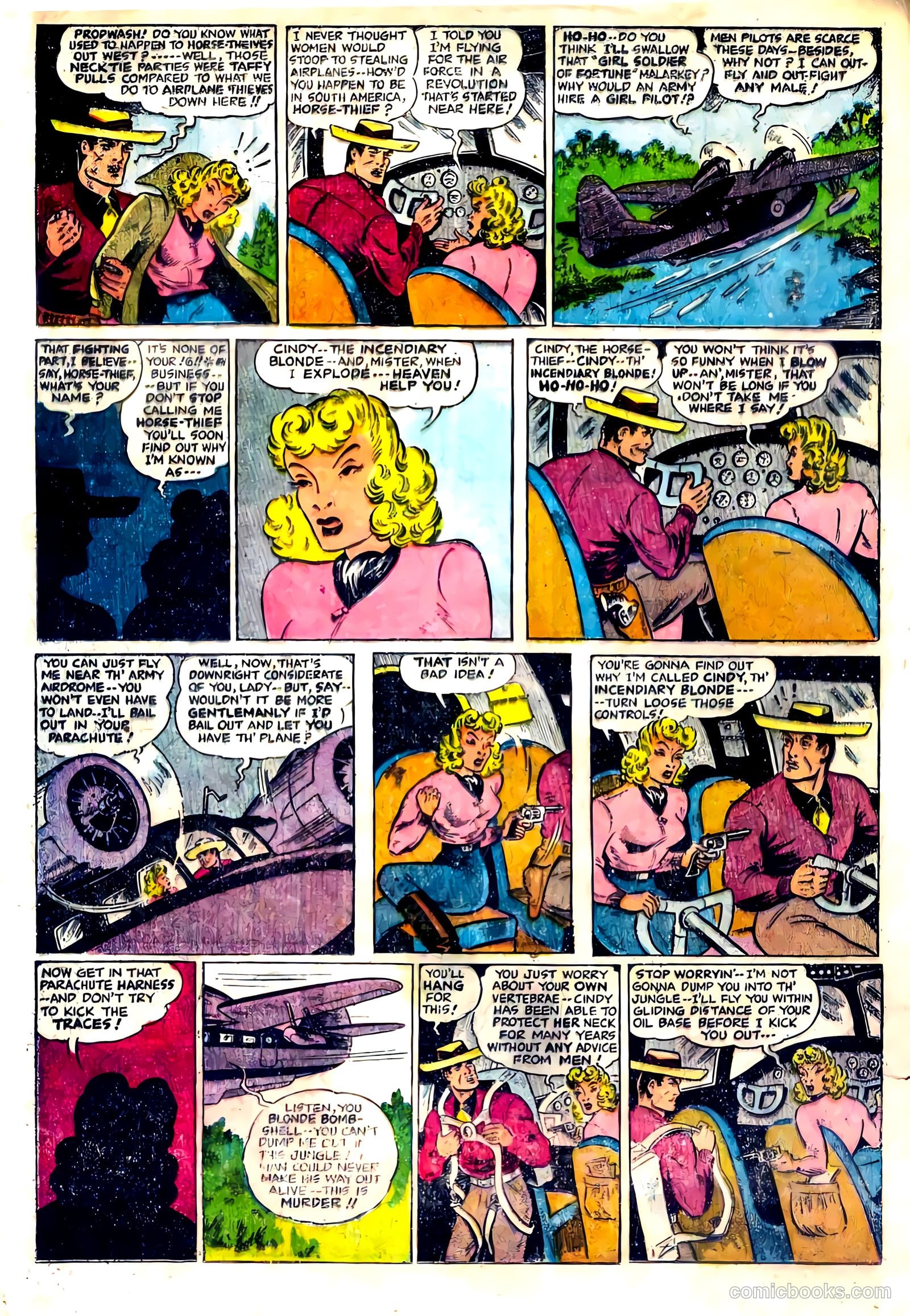 Smilin' Jack #1 (1948) — page 24 of 36