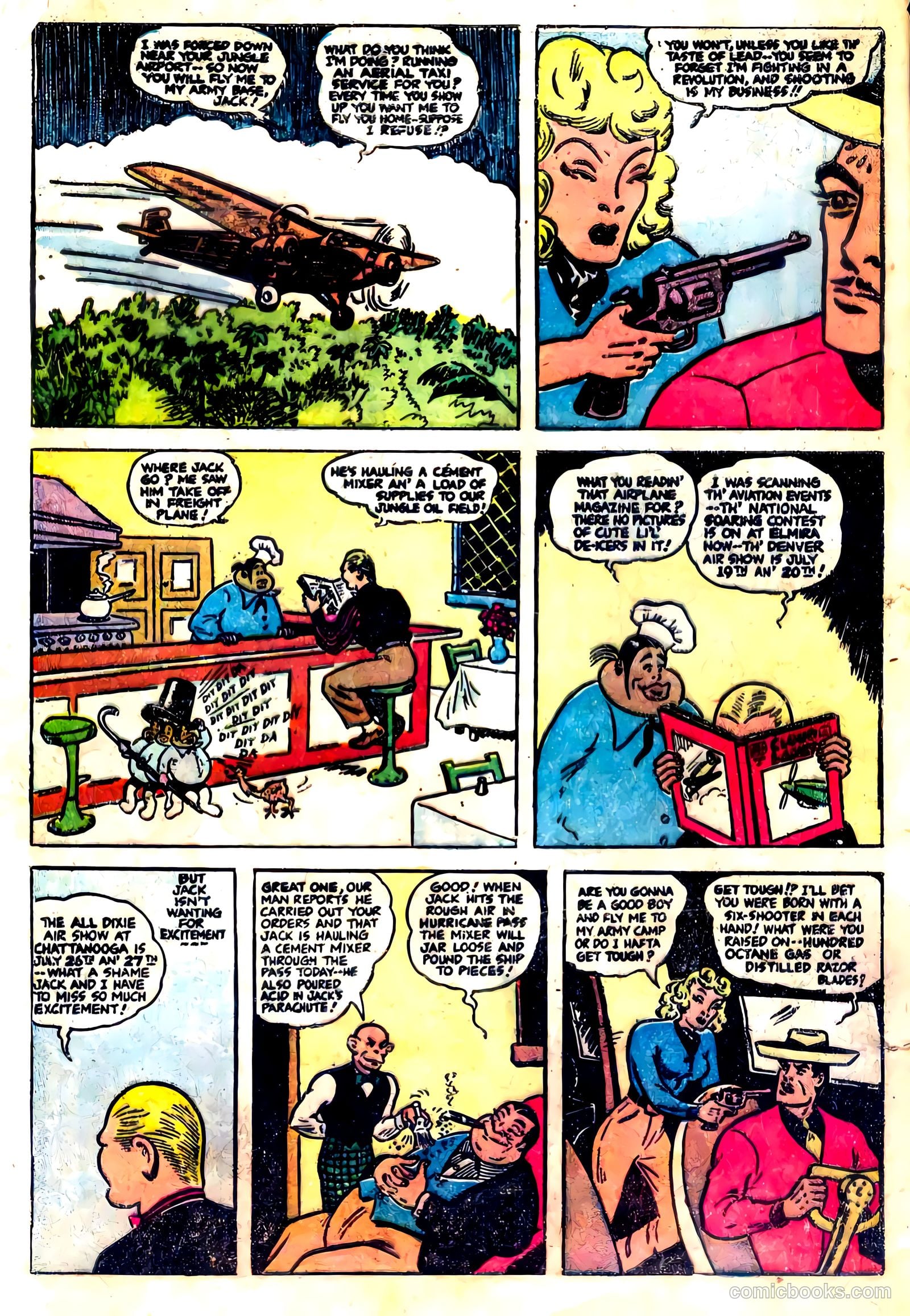 Smilin' Jack #1 (1948) — page 32 of 36