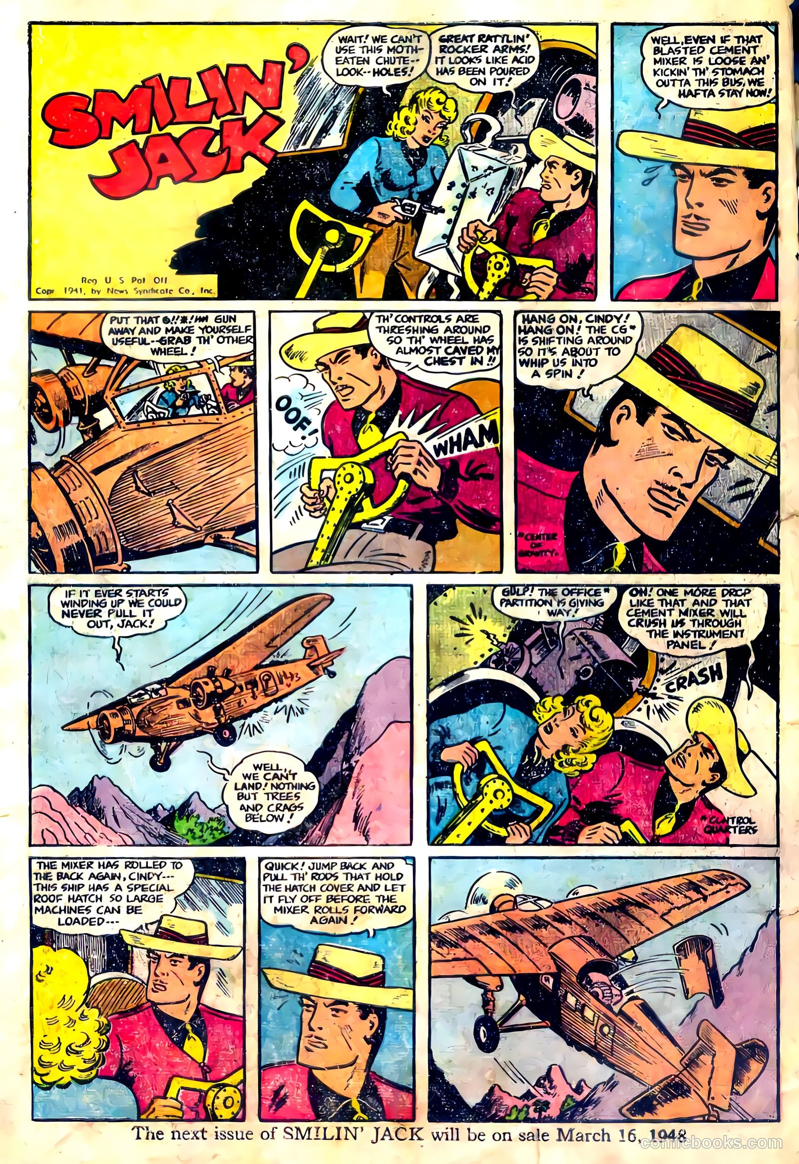 Smilin' Jack #1 (1948) — page 34 of 36
