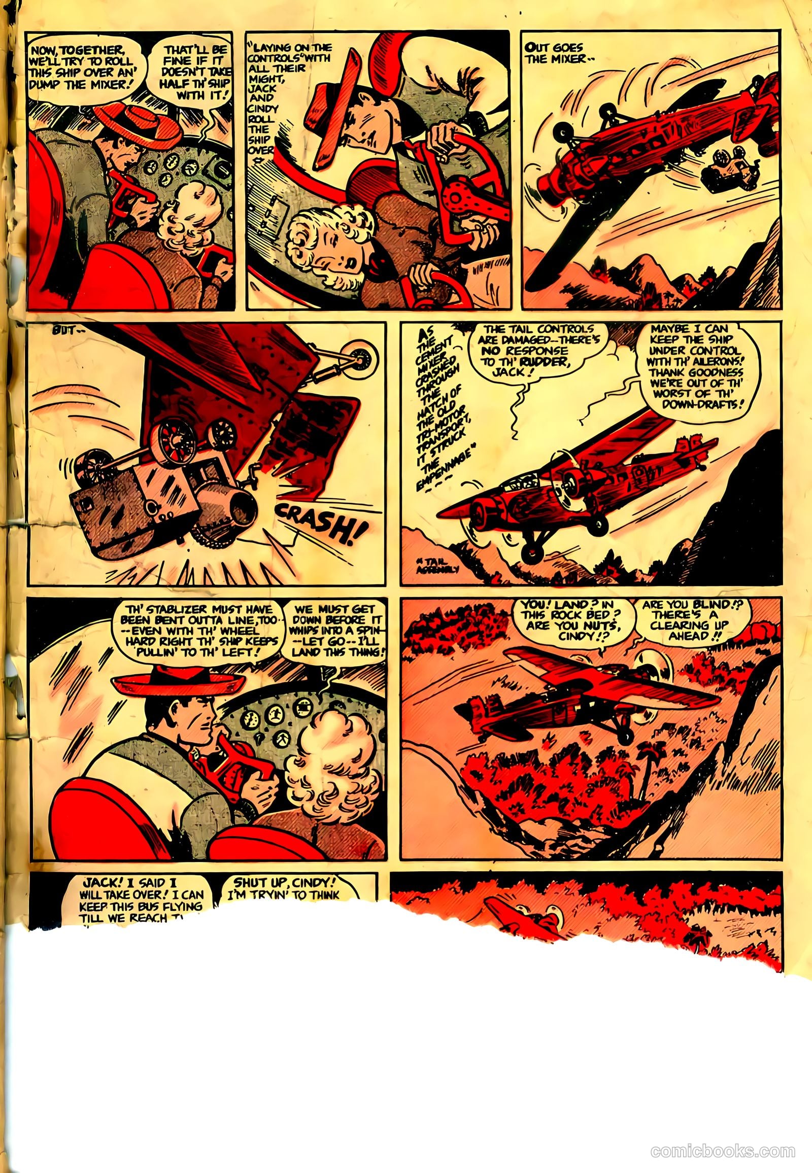 Smilin' Jack #1 (1948) — page 35 of 36
