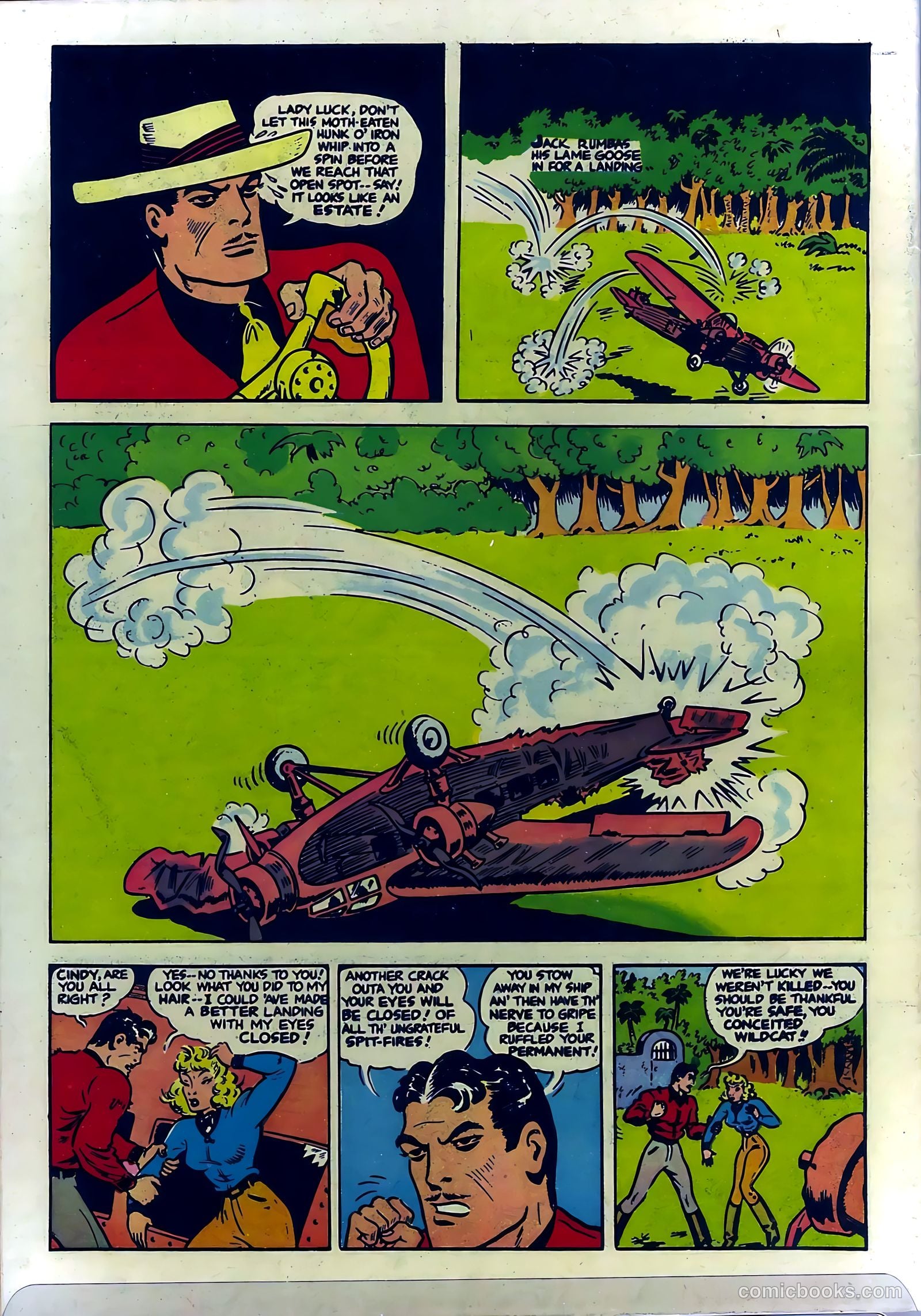 Smilin' Jack #1 (1948) — page 36 of 36