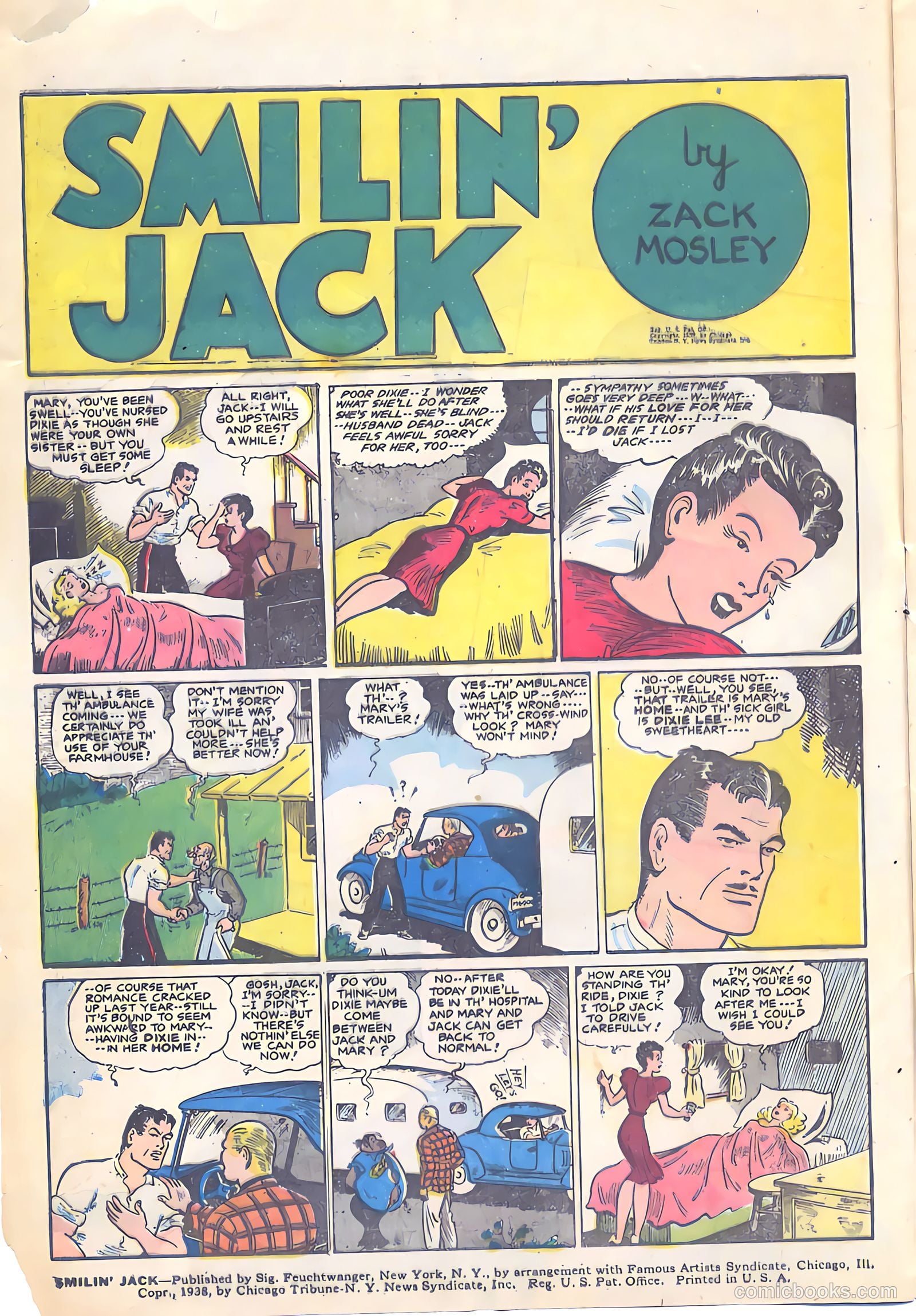 Smilin' Jack #1 (2003) — page 2 of 16
