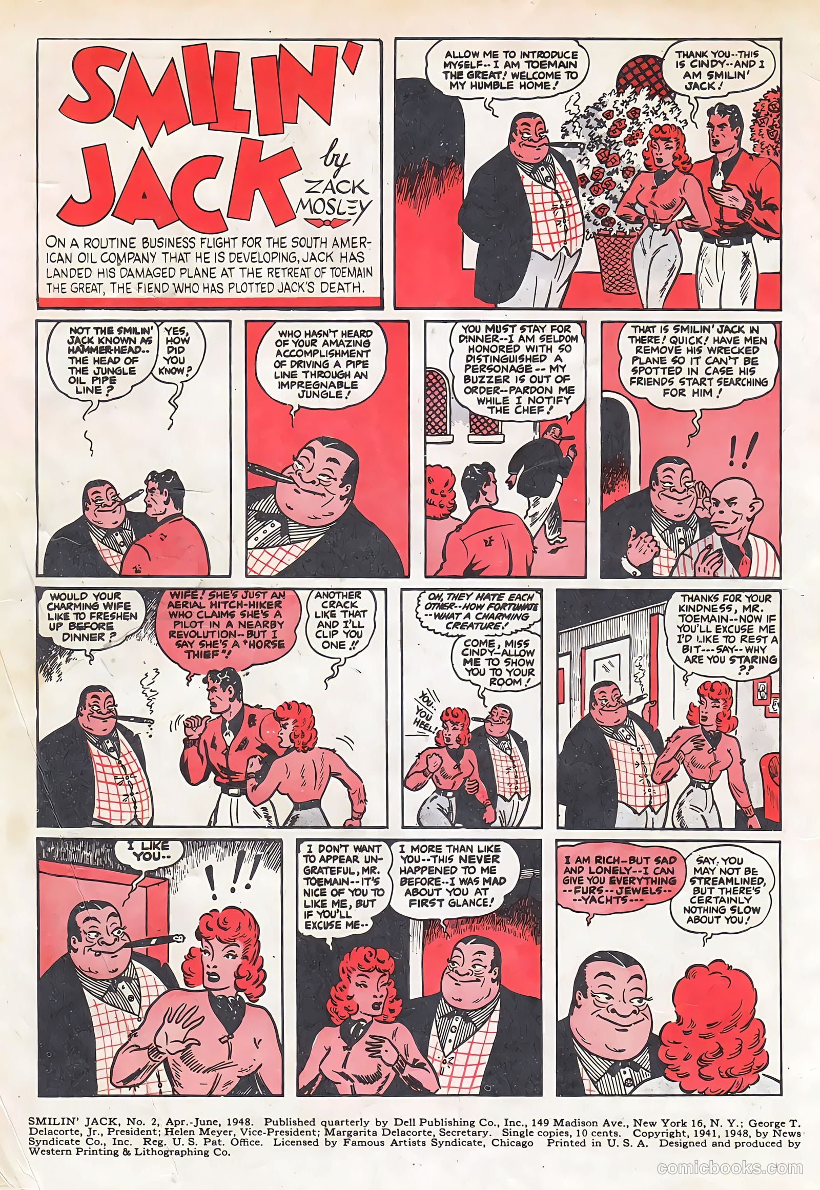 Smilin' Jack #2 (1992) — page 2 of 36