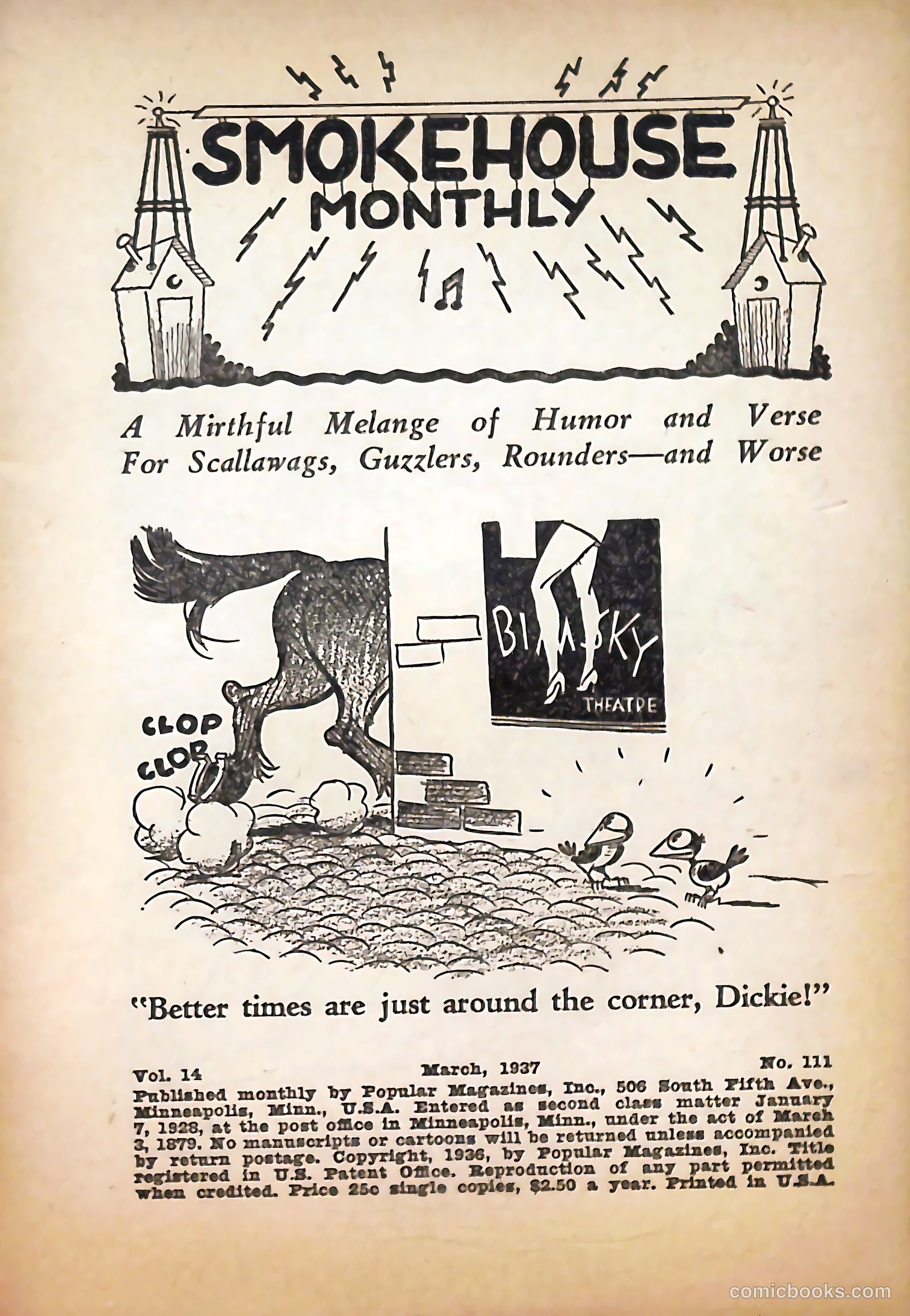 Smokehouse Monthly #111 (1937) — page 3 of 64