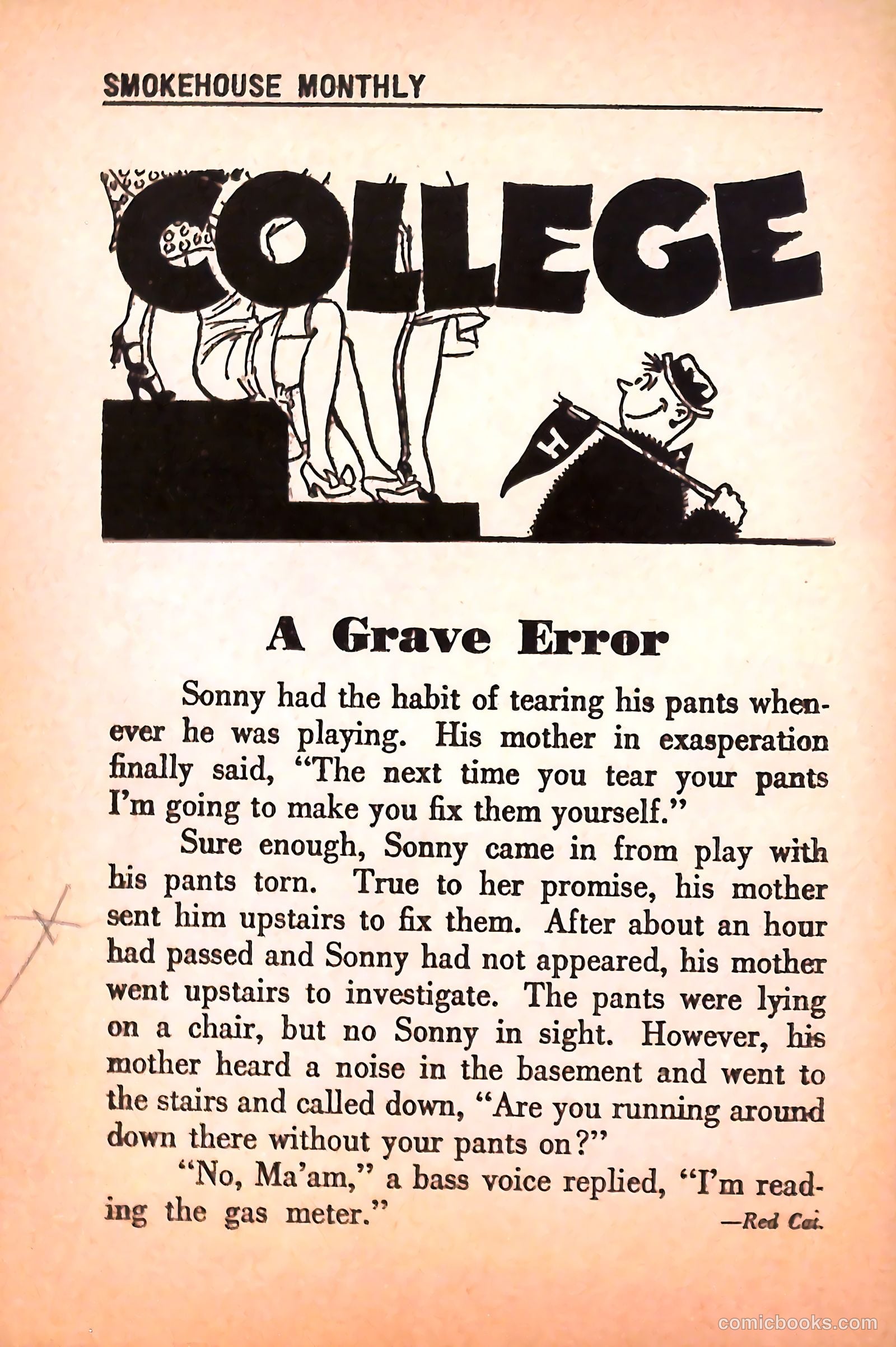 Smokehouse Monthly #111 (1937) — page 56 of 64