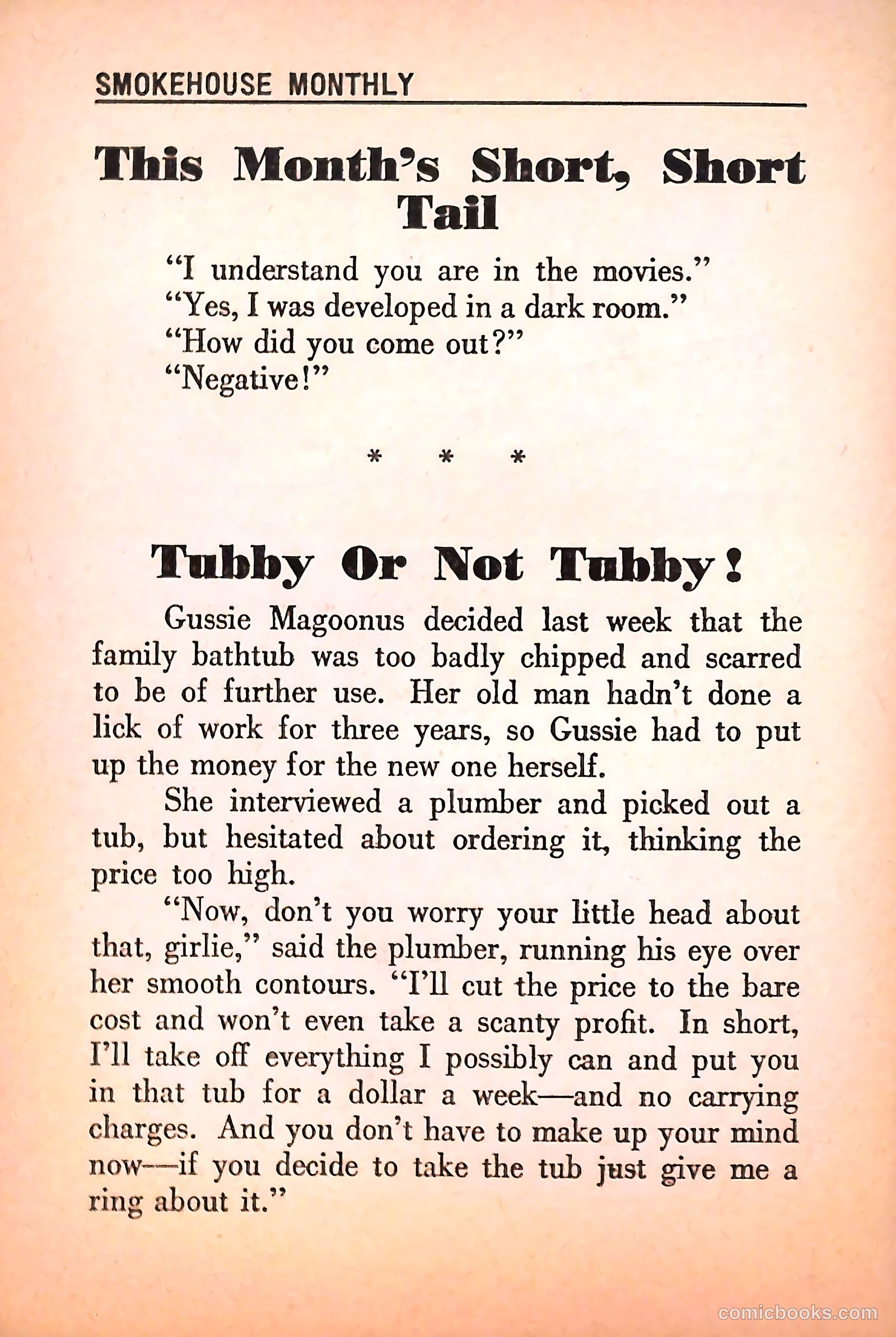 Smokehouse Monthly #111 (1937) — page 58 of 64