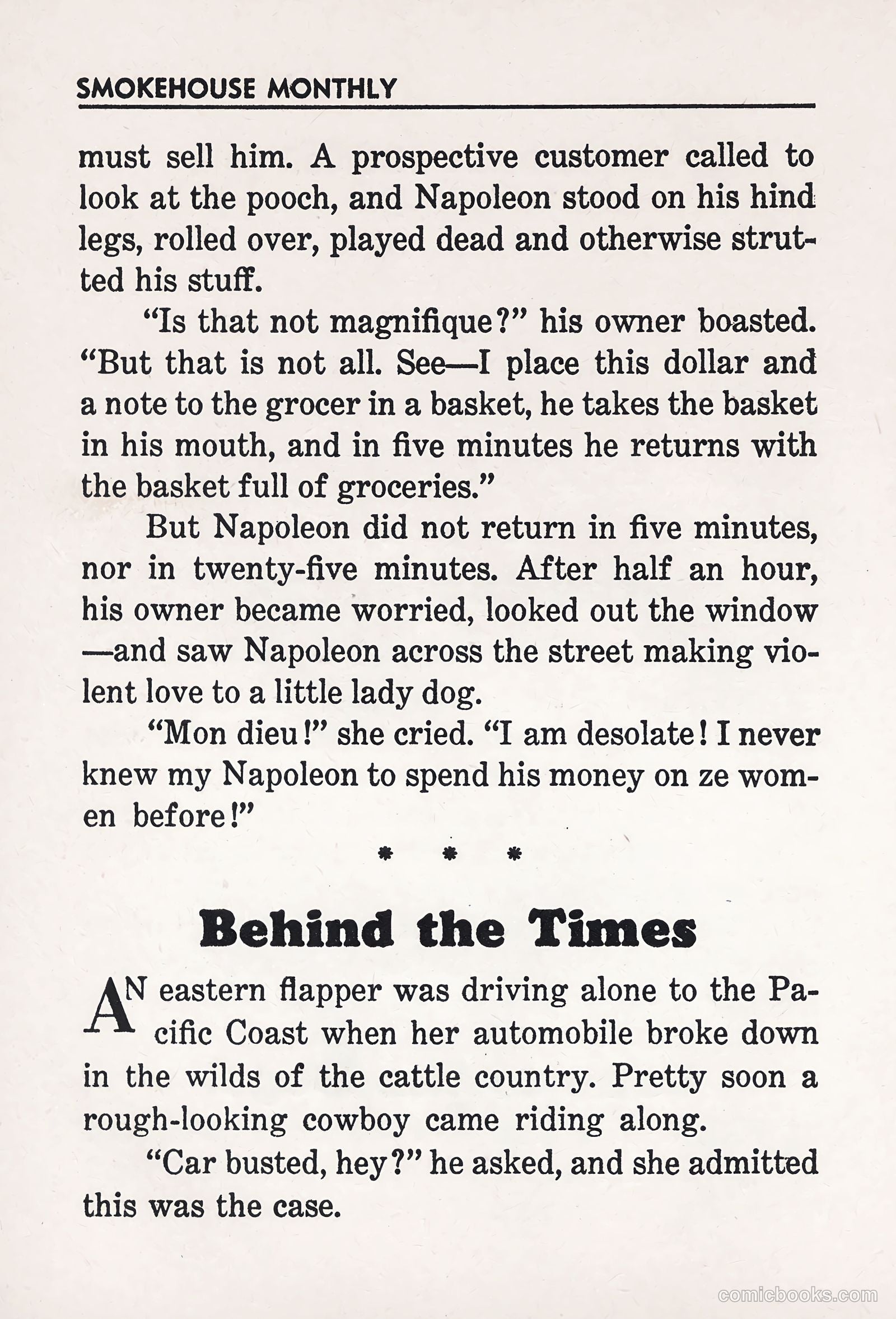 Smokehouse Monthly #96 (1935) — page 18 of 68