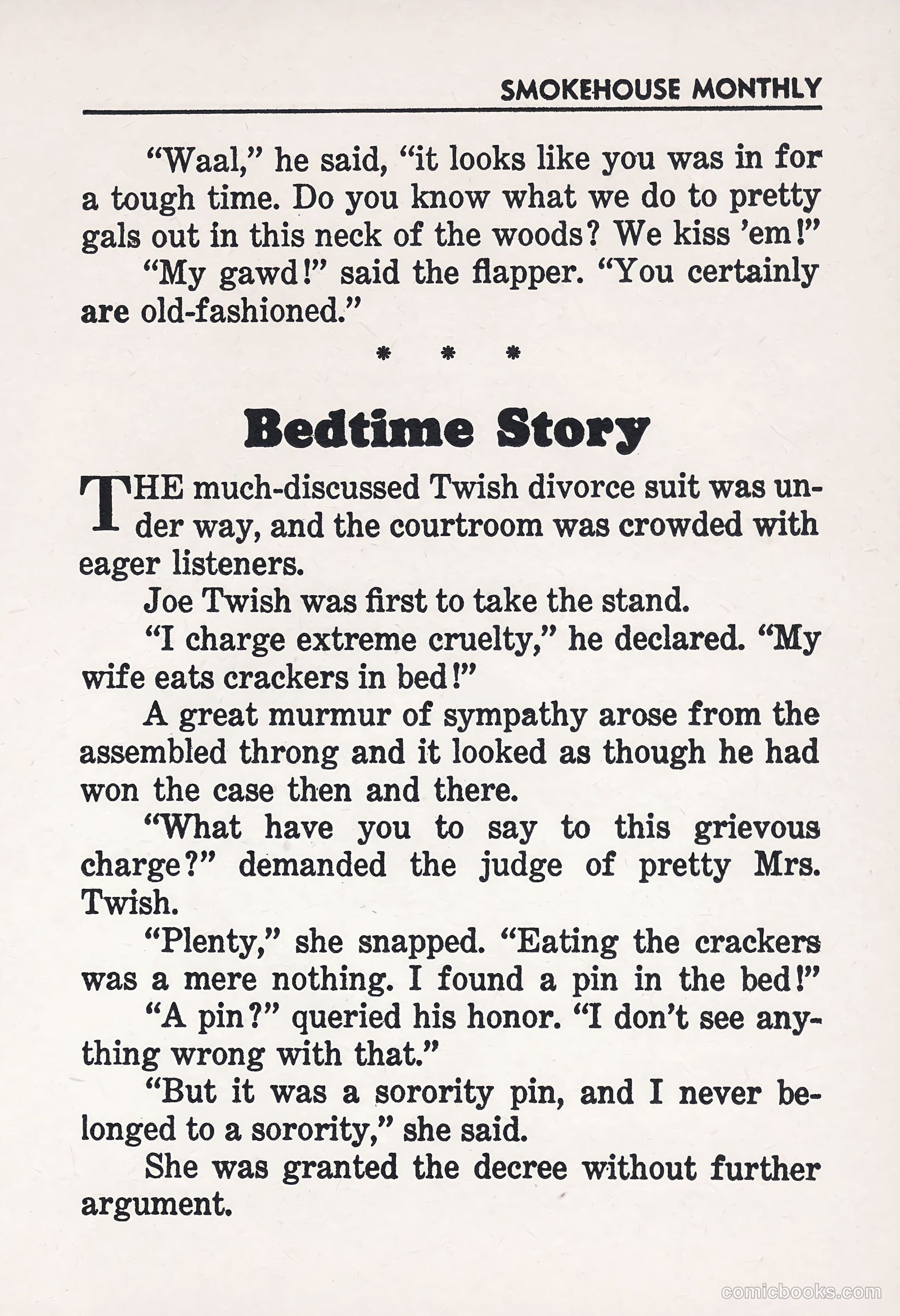 Smokehouse Monthly #96 (1935) — page 19 of 68