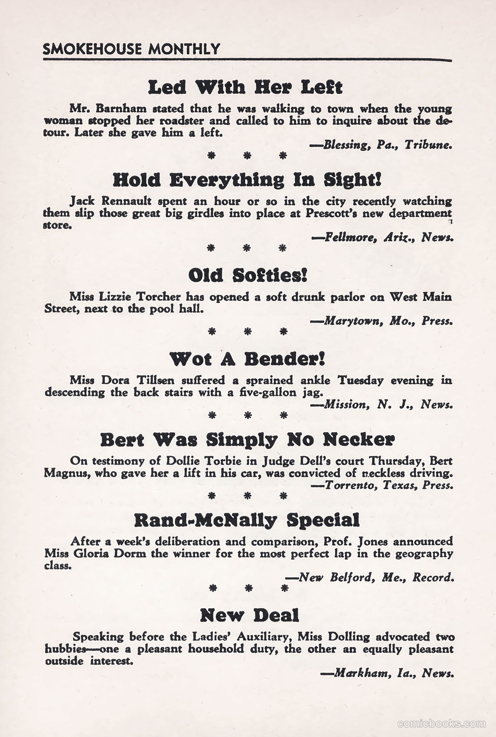 Smokehouse Monthly #96 (1935) — page 42 of 68