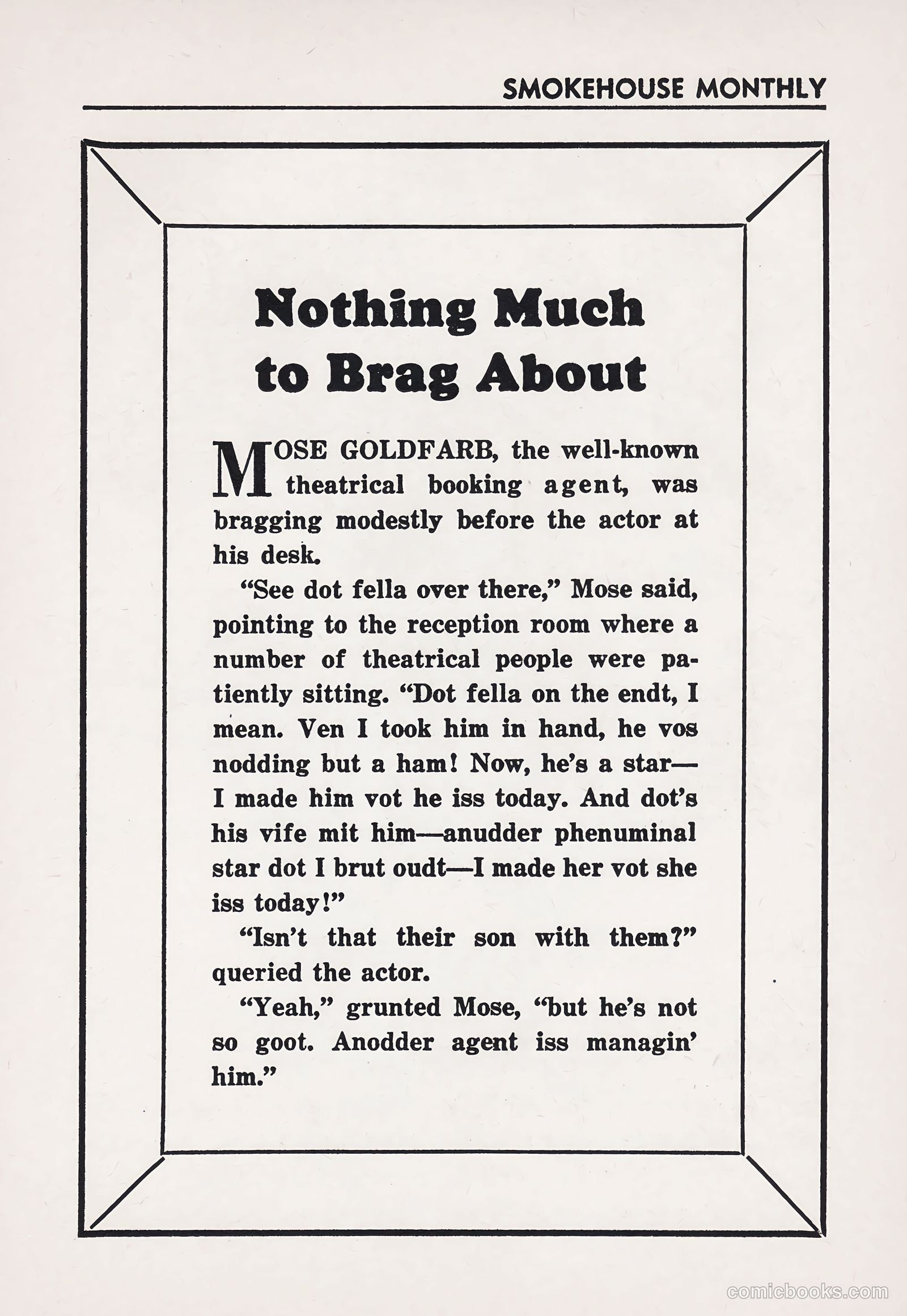 Smokehouse Monthly #96 (1935) — page 55 of 68