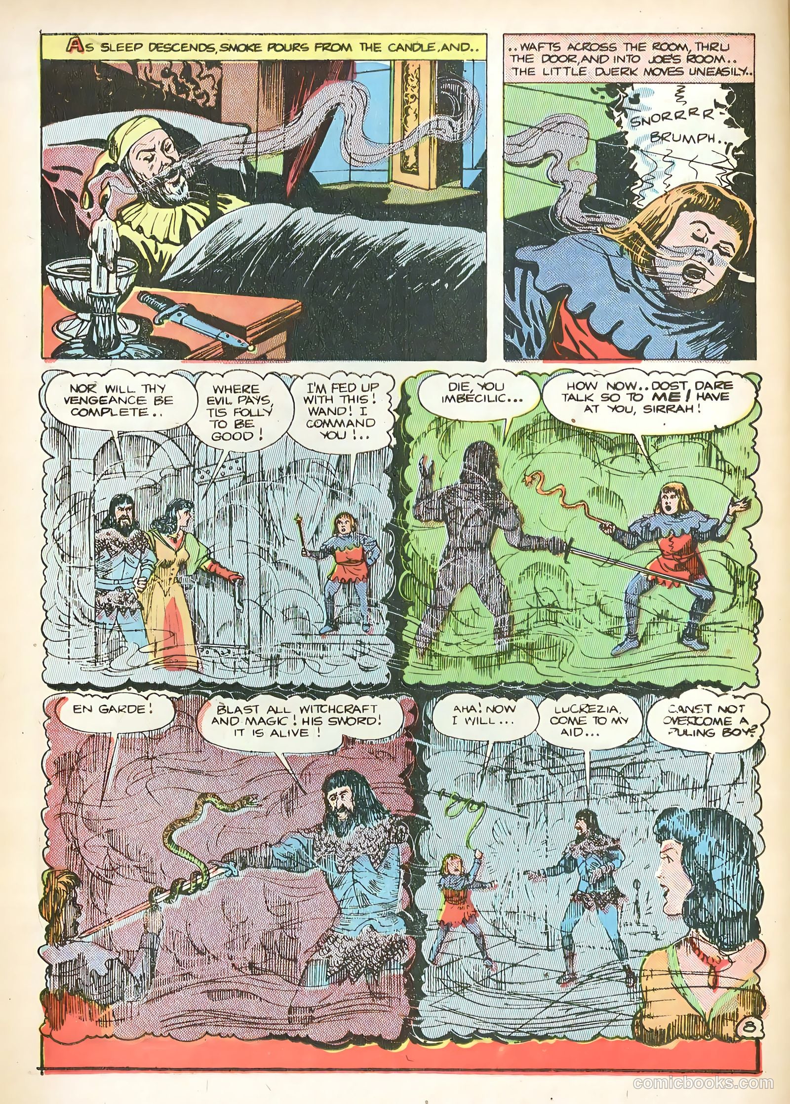 Snappy Comics #1 (1945) — page 16 of 36