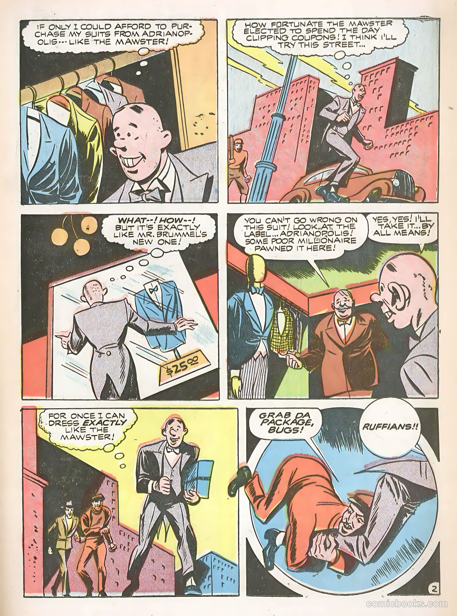 Snappy Comics #1 (1945) — page 19 of 36